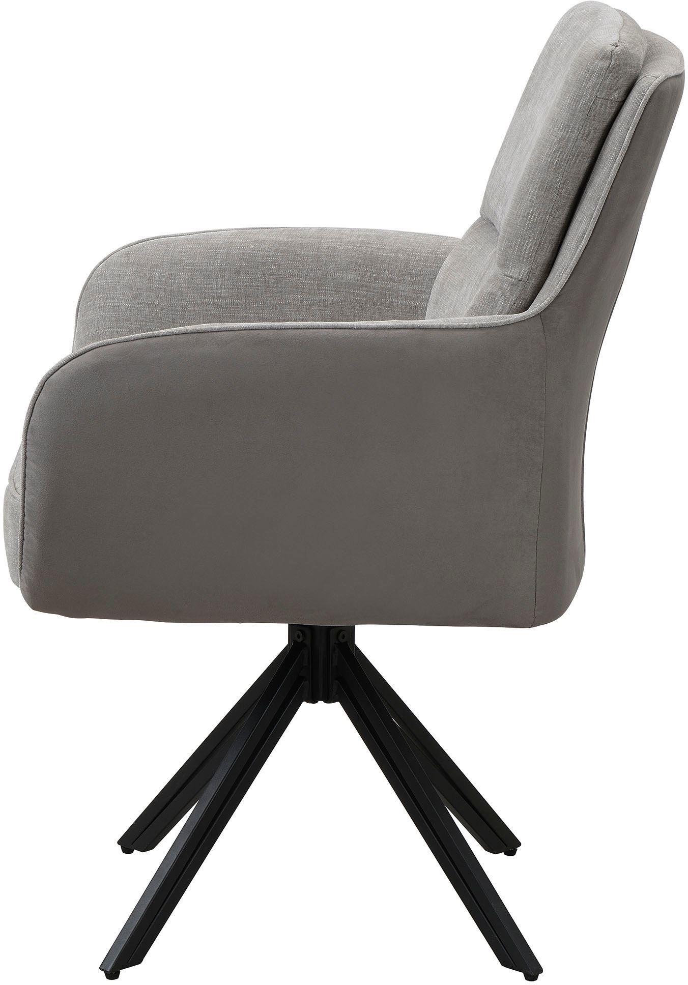 byLIVING Chaise de salle à manger »Tino« (Ensemble) 2 cuisPivotant à 360 degrés avec rembourrage à ressorts, housses de qualité