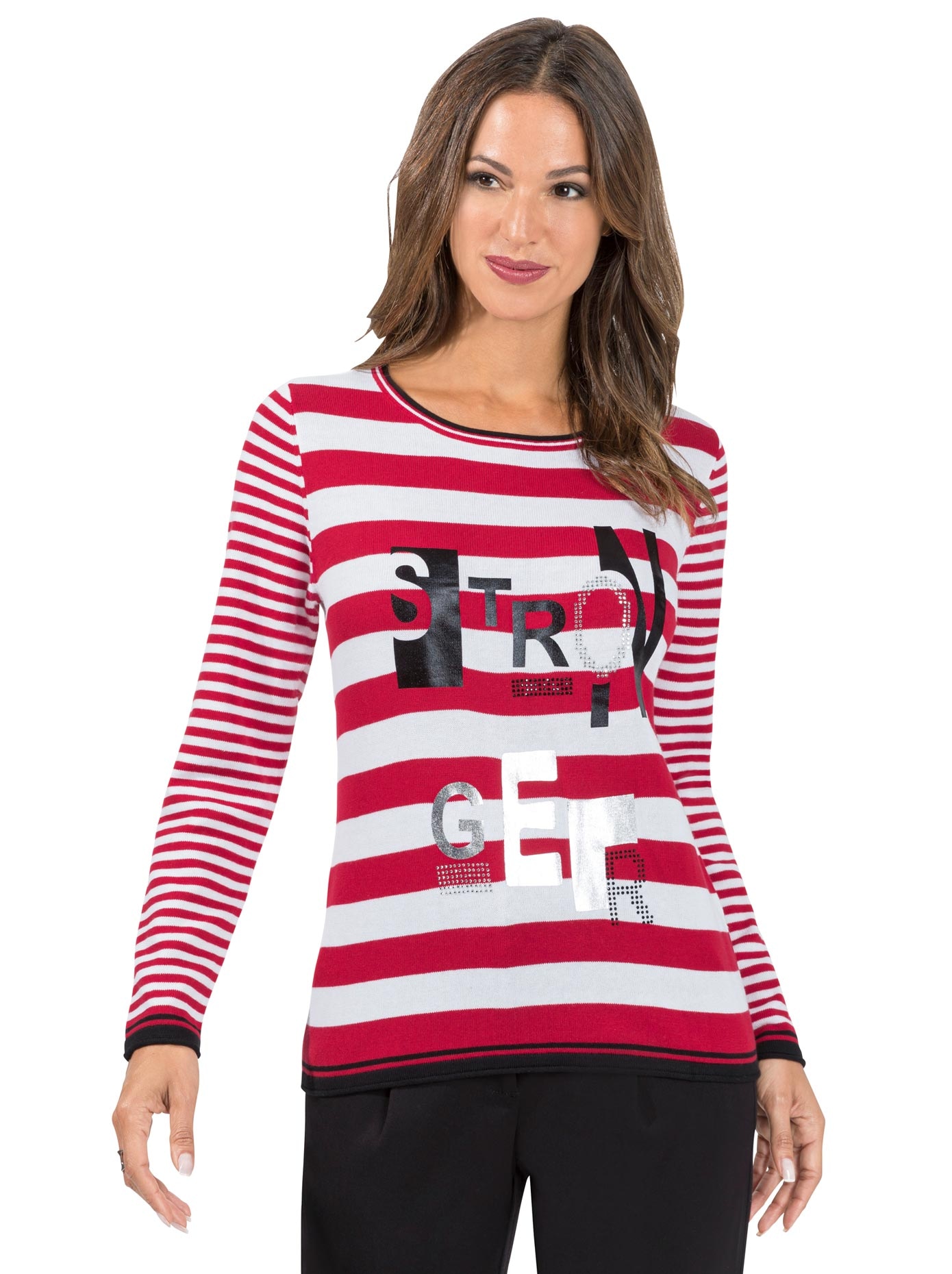 Inspirationen Streifenpullover »Pullover« kaufen