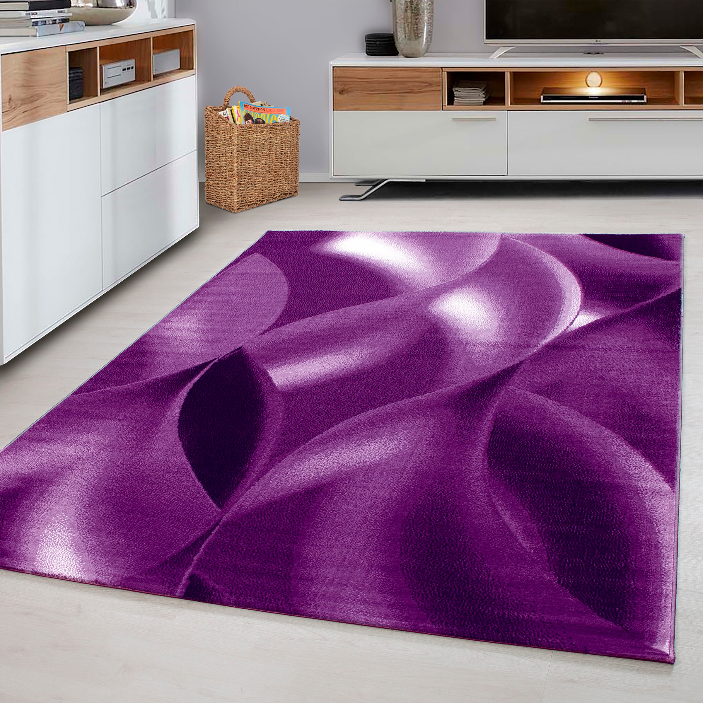 Image of Ayyildiz Teppiche Teppich "Plus 8008" rechteckig 6 mm Höhe Läufer, gemusterter Flachflor, robust, Webteppich, alle Räume