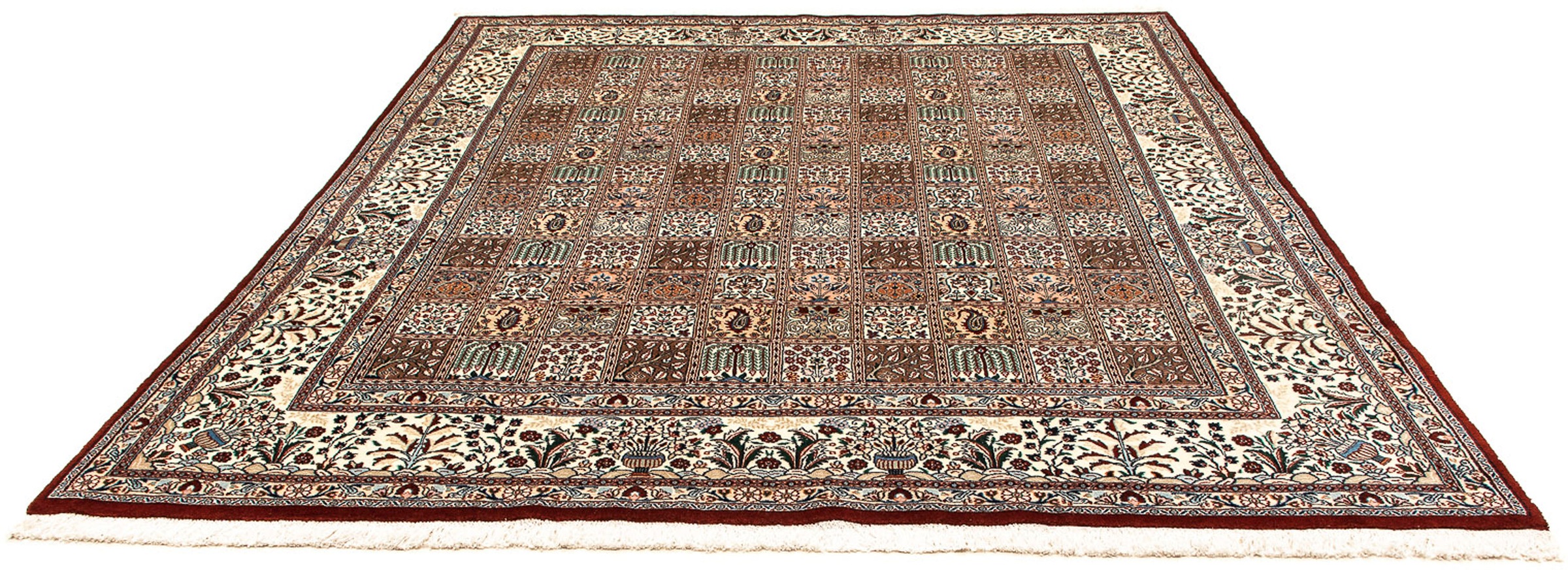 Image of morgenland Orientteppich »Perser - Classic - 293 x 246 cm - mehrfarbig«, rechteckig, 10 mm Höhe, Wohnzimmer, Handgeknüpft, Einzelstück mit Zertifikat bei Ackermann Versand Schweiz
