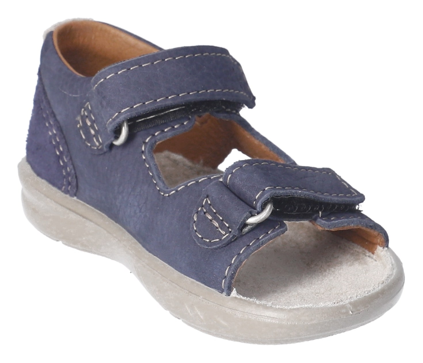 PEPINO by RICOSTA Lauflernschuh »Claas WMS: mittel«  Sandale mit Klett, WMS-System, Leder, Grössenschablone zum Download