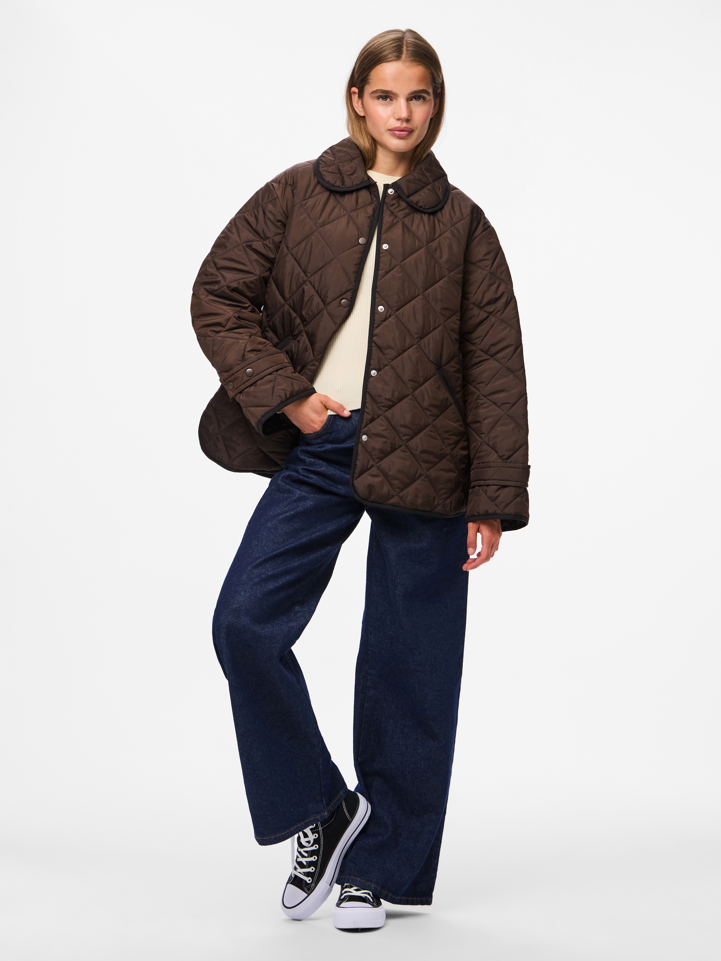 pieces Veste matelassée »PCEMILY SHORT QUILTED JACKET NOOS BC« fibre synthétique