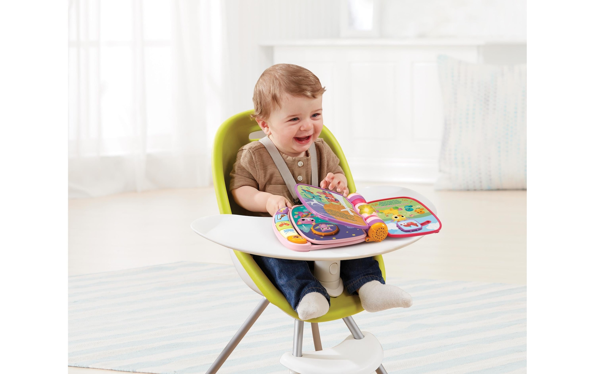 Vtech® Lernspielzeug »Liederbuch rosa«