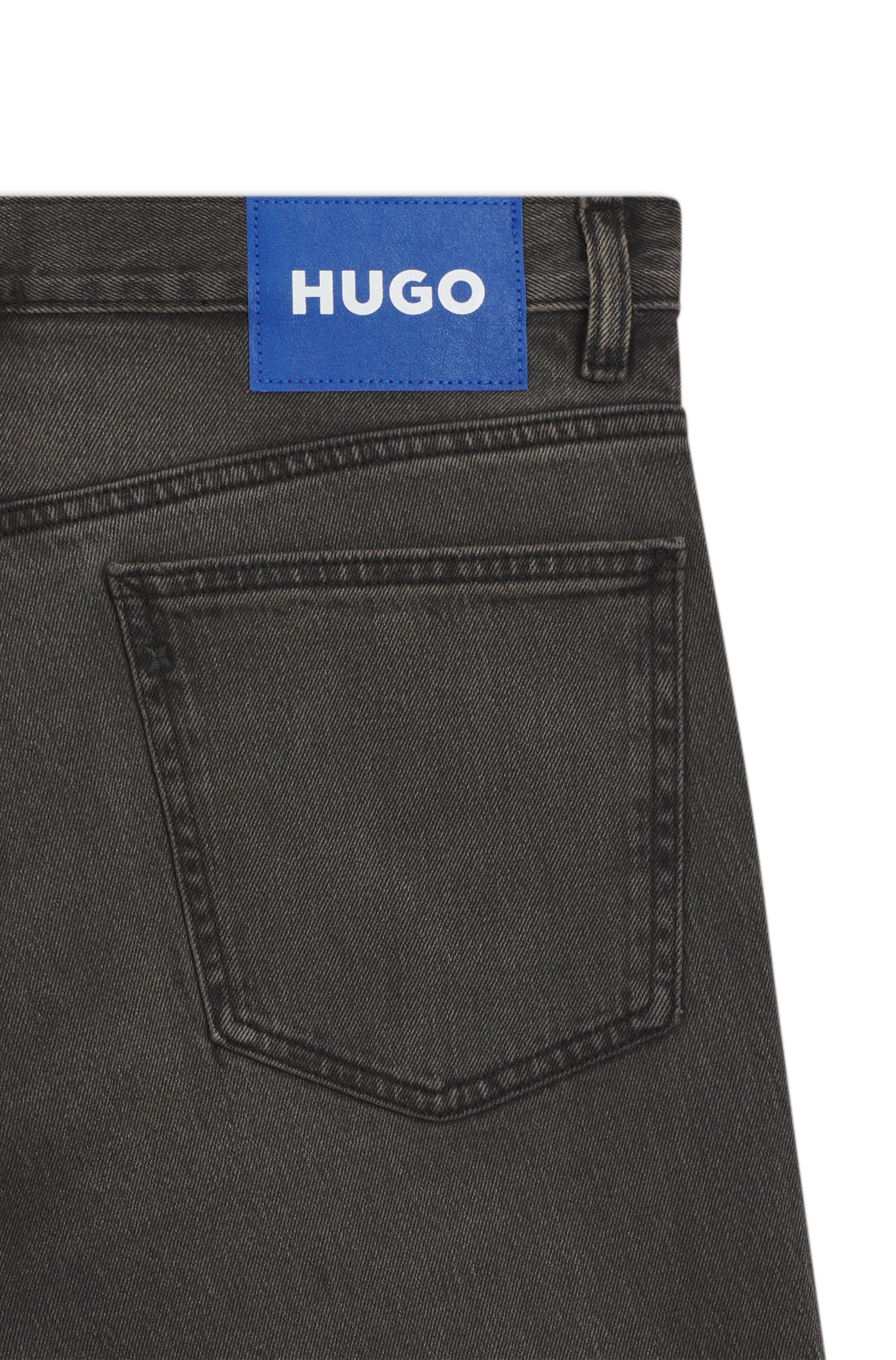 HUGO Blue Jeans slim »Ash« mit Stone-washed-Finish