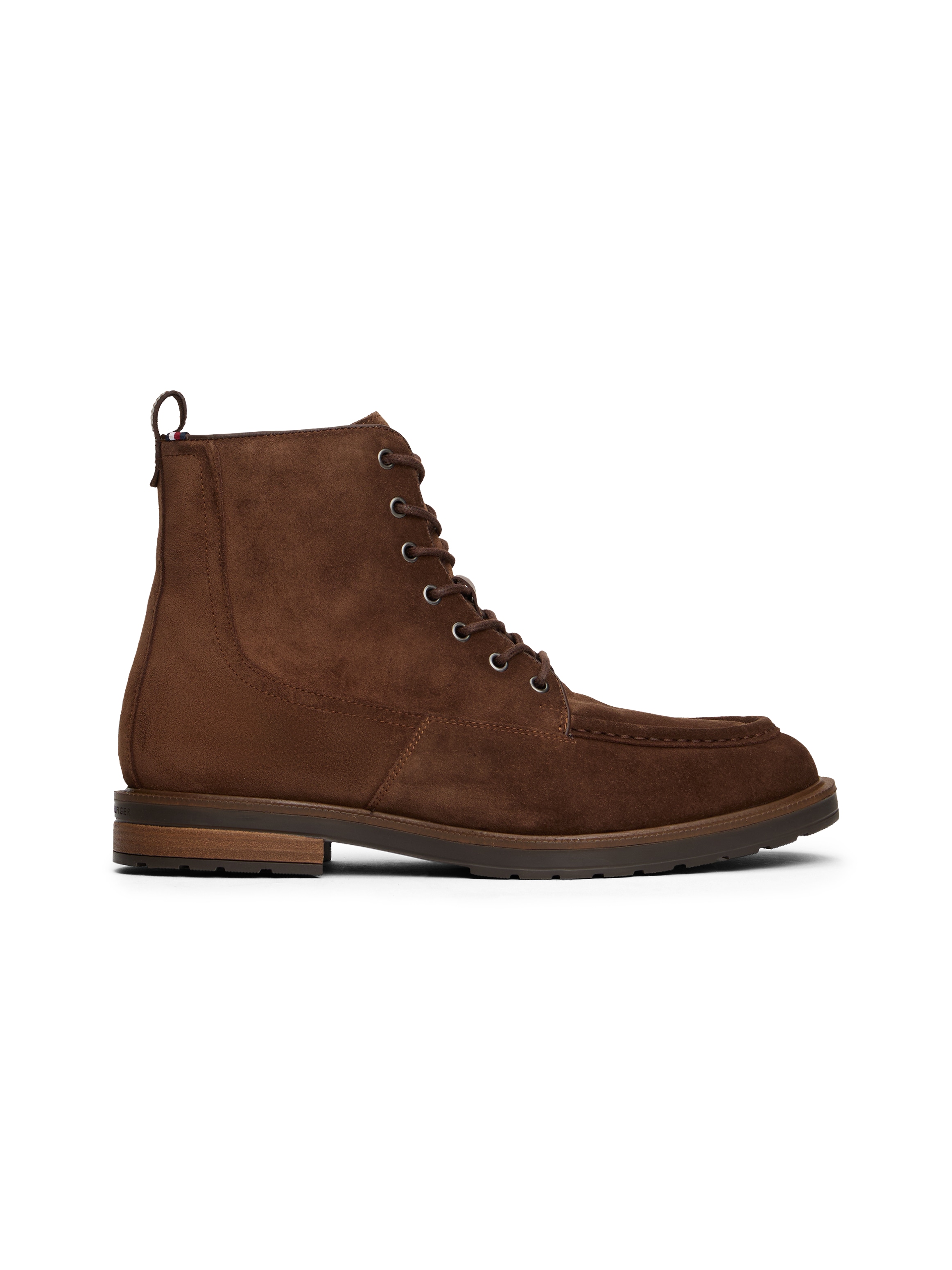 Tommy Hilfiger Bottines à lacets »CLEATED HILFIGER W SDE MOC BOOT«  , bottines à lacets avec couture mocassin tendance