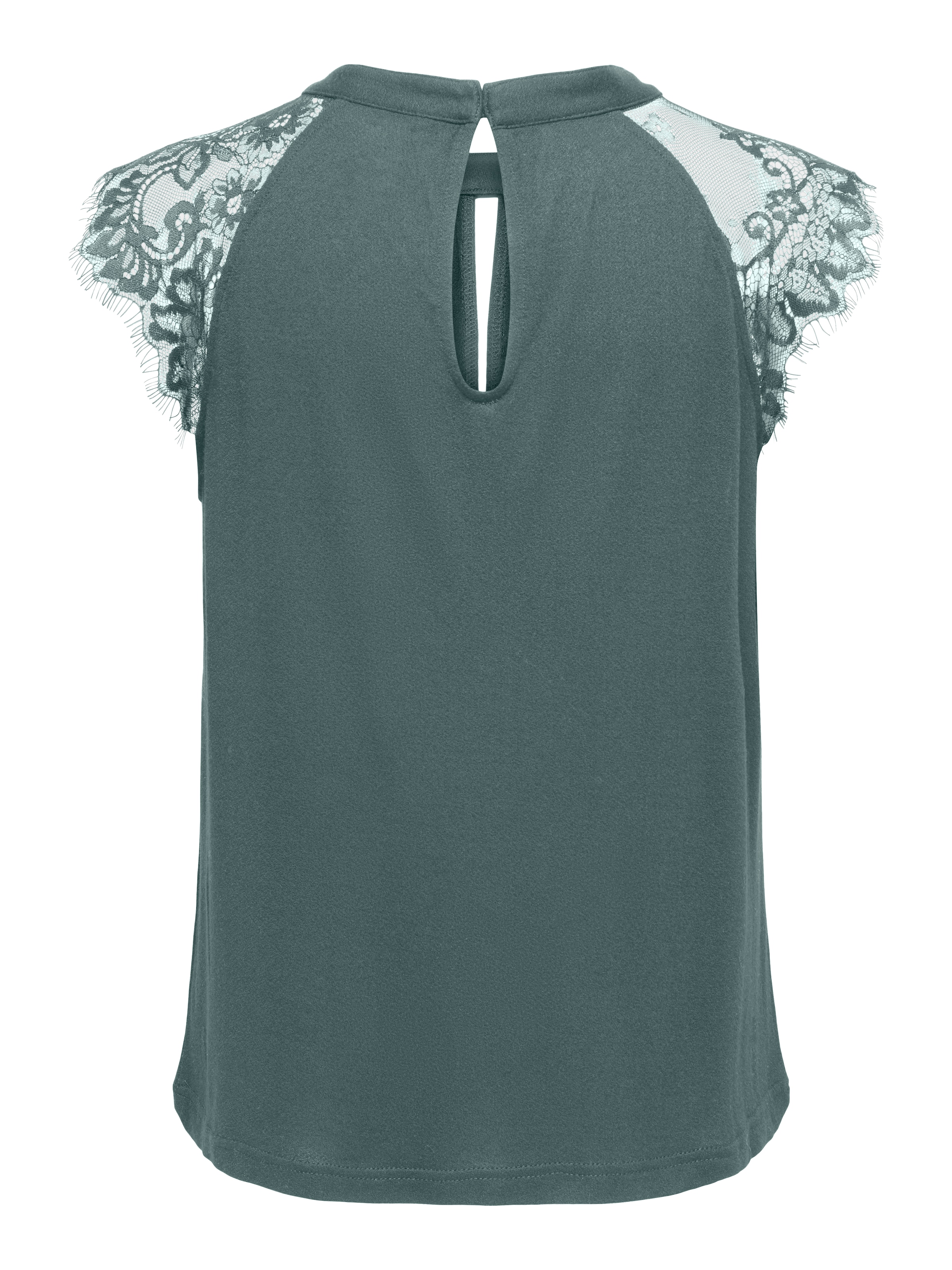 ONLY T-shirt à manches courtes »ONLNICOLA S/S TOP CS JRS« viscose, coupe regular fit, col rond