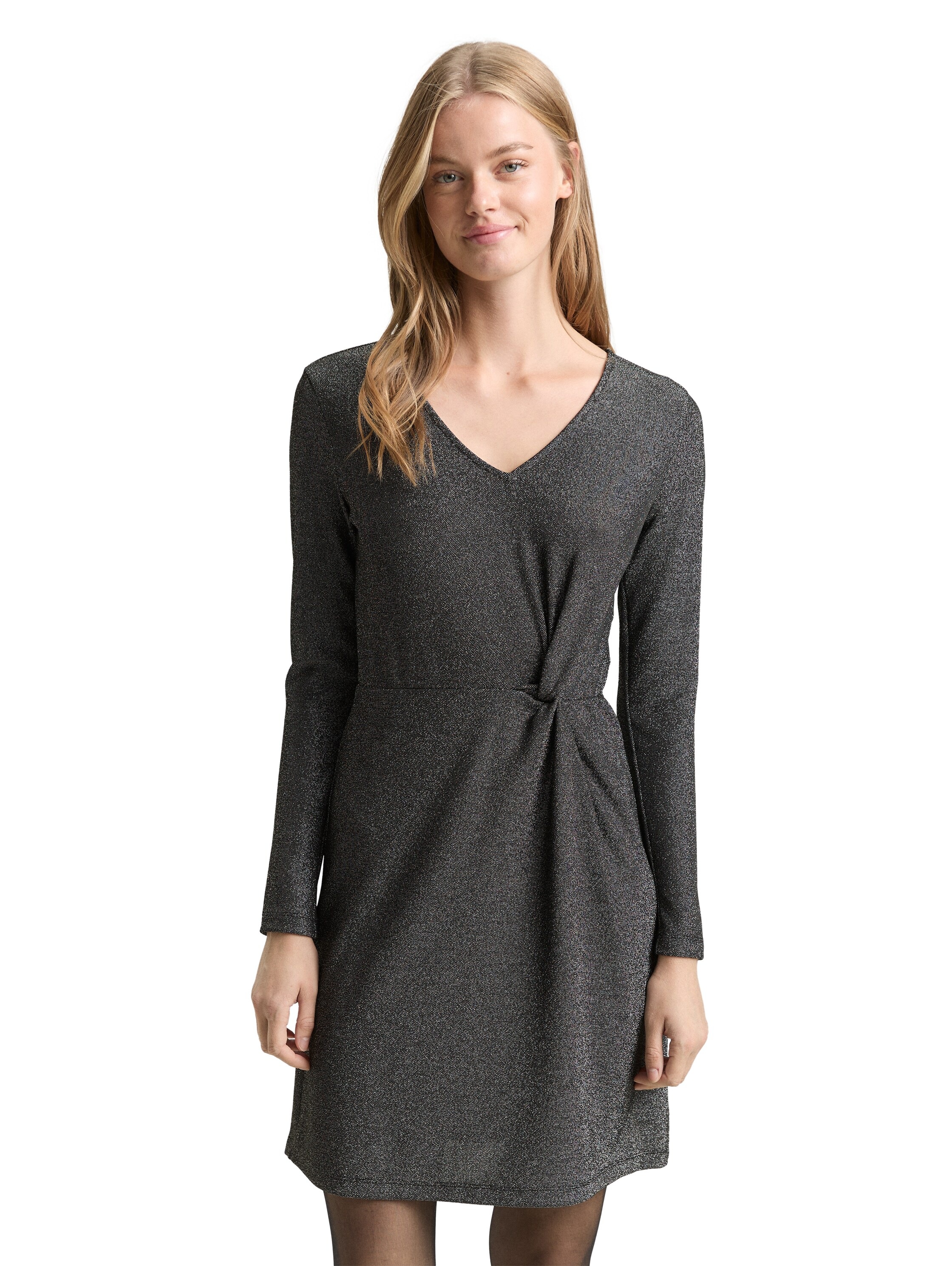 Image of TOM TAILOR Denim Minikleid mit Knotendetail