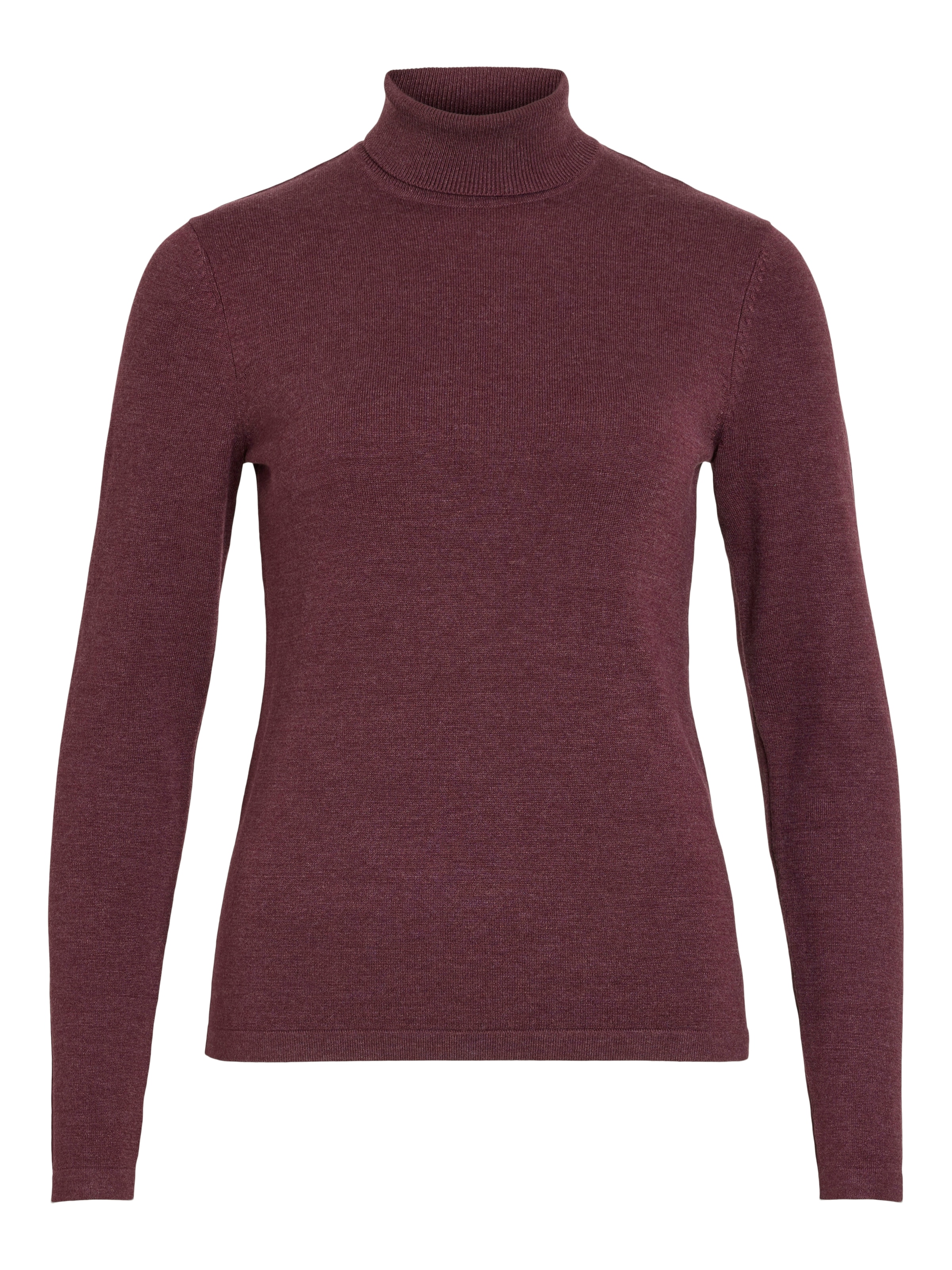 Vila Rollkragenpullover »VIMALU ROLLNECK L/S KNIT TOP NOOS« Materialmix