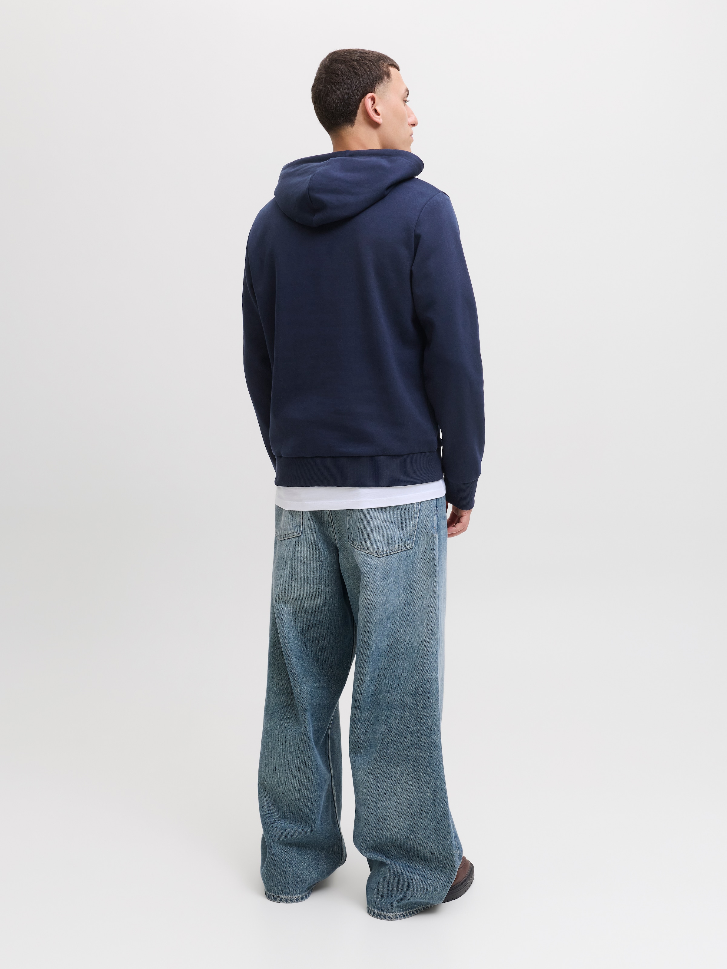 Jack & Jones Kapuzensweatshirt »JJGEPLAS SWEAT HOOD«
