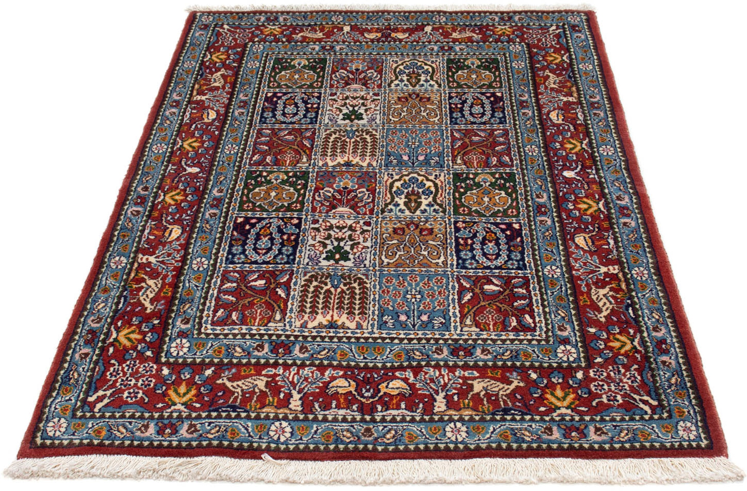 Image of morgenland Orientteppich »Perser - Classic - 150 x 98 cm - mehrfarbig«, rechteckig, 10 mm Höhe, Wohnzimmer, Handgeknüpft, Einzelstück mit Zertifikat bei Ackermann Versand Schweiz