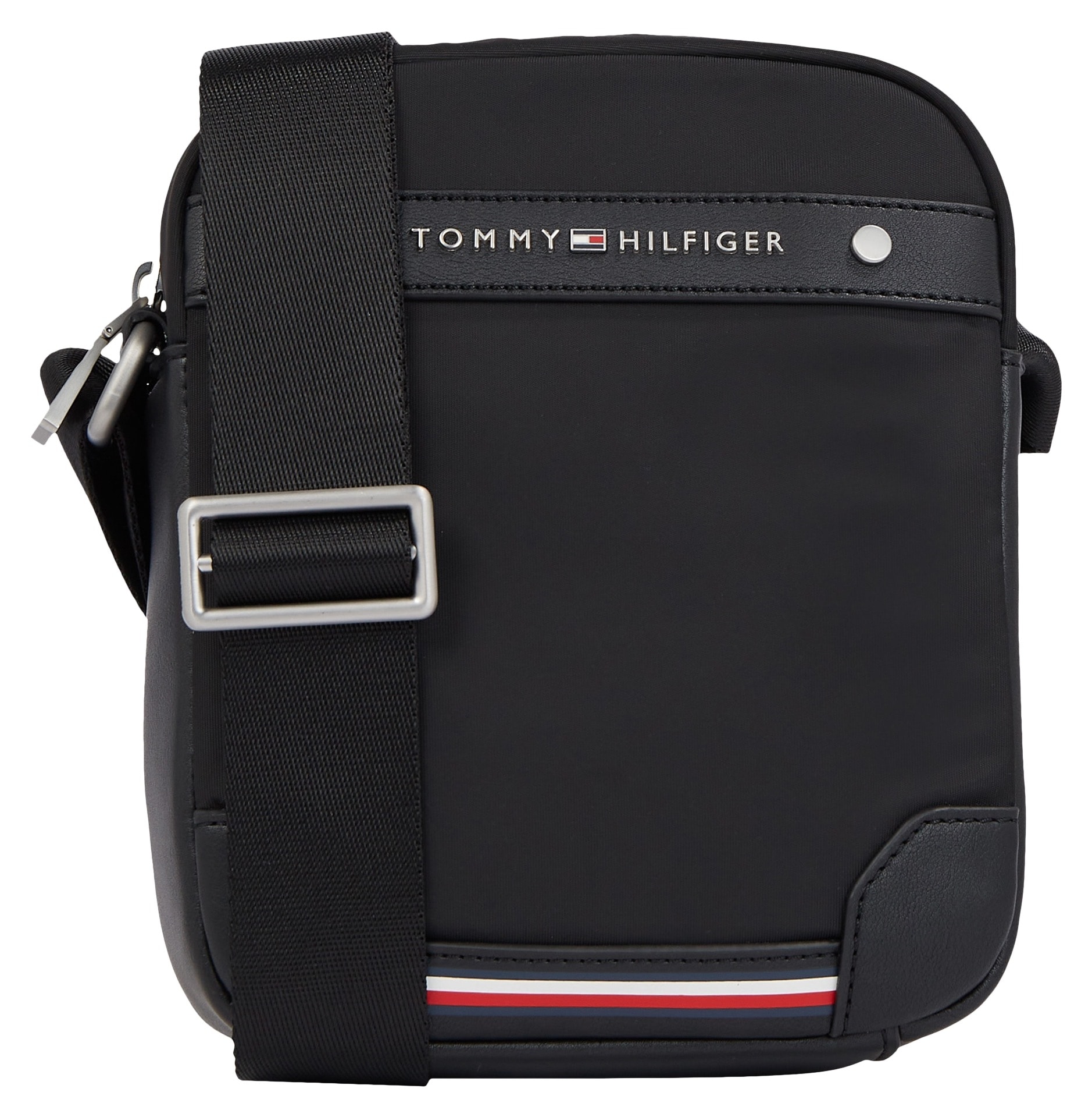 Tommy Hilfiger Mini Bag »TH sur mit Metallbeschlägen REPORTER«, CENTRAL hochwertigen REPREVE Découvrir MINI