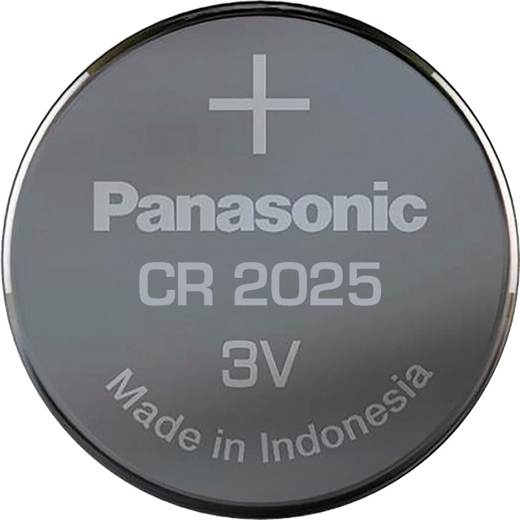 Panasonic Batterie »4er Pack Coin Lithium - CR2025«, CR2025, 3 V, (4 St.)