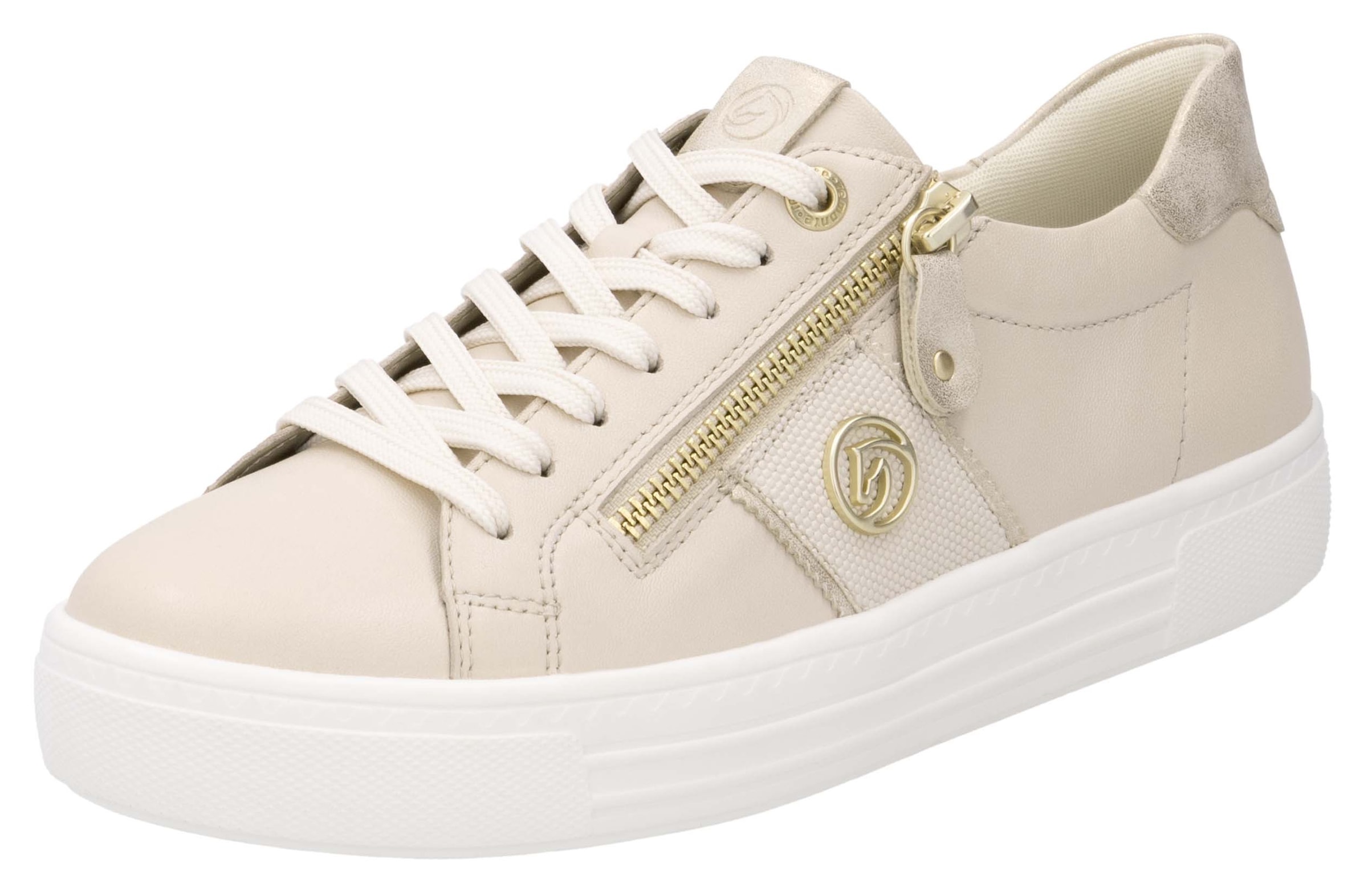 Image of Remonte Plateausneaker, Feizeitschuh, Halbschuh, Schnürer, herausnehmbare Soft-Einlage