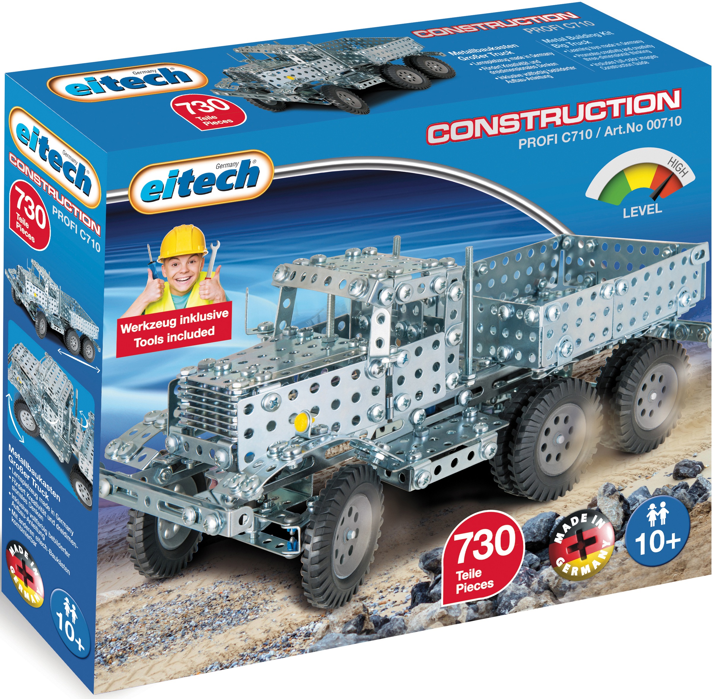 Image of Eitech Metallbaukasten »Grosser Truck«, (730 St.), Made in Germany bei Ackermann Versand Schweiz