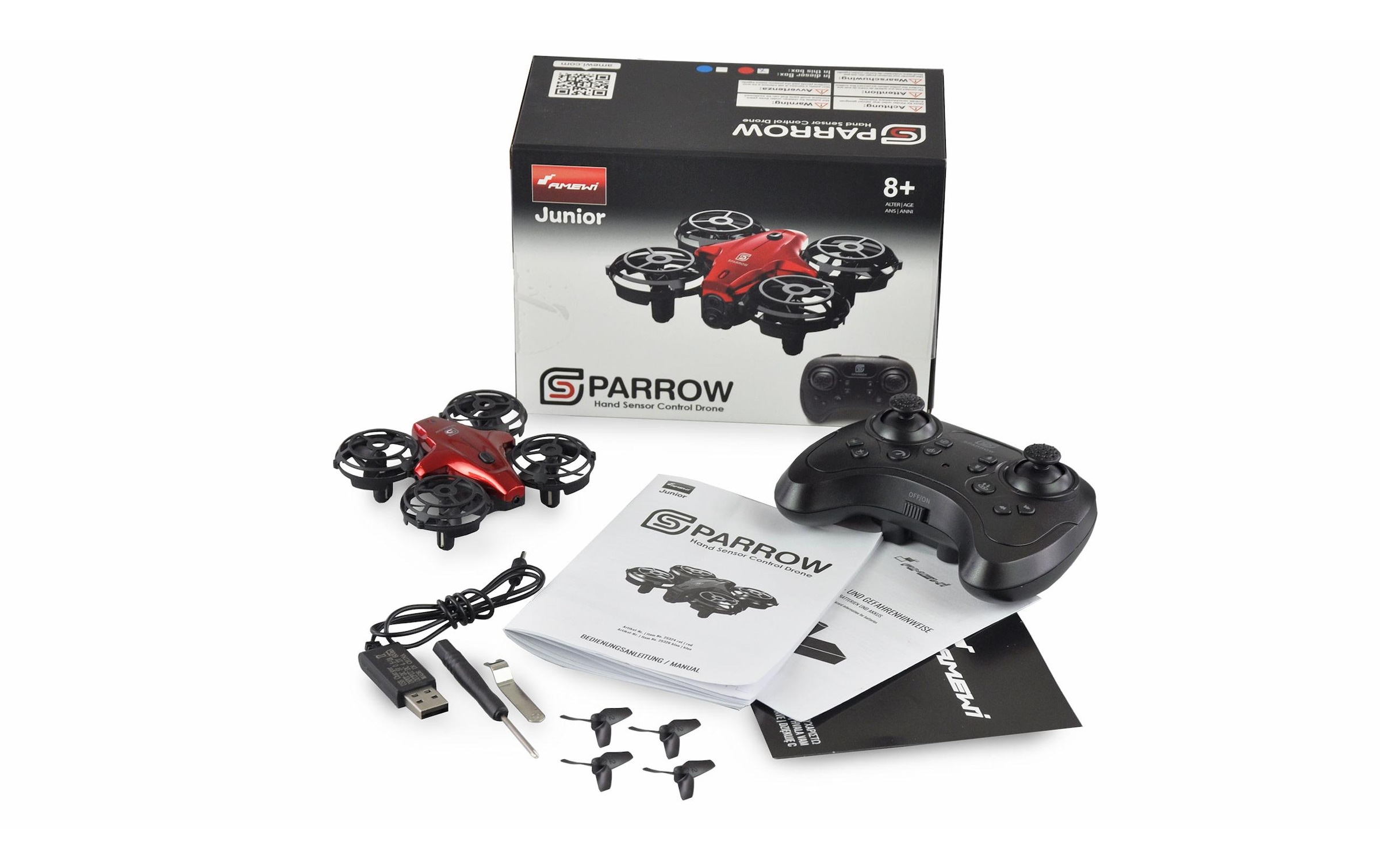 Amewi RC-Auto »Sparrow Rot RTF«