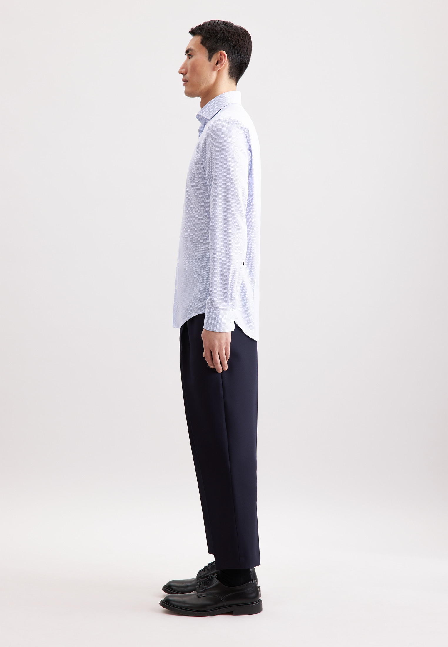 seidensticker Chemise d'affaires »Schwarze Rose« X-Slim 1/1 Kentkragen Druck