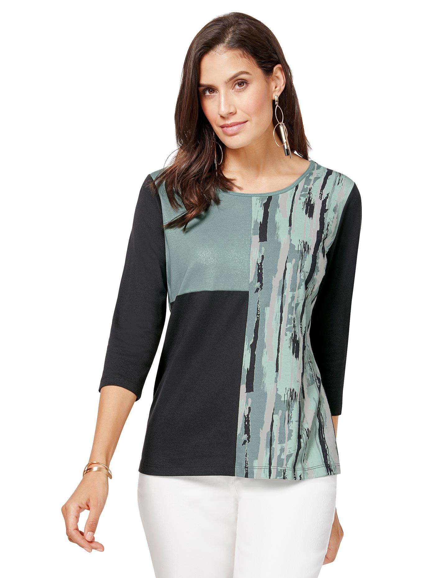 Image of Inspirationen 3/4-Arm-Shirt »Shirt«, (1 tlg.) bei Ackermann Versand Schweiz