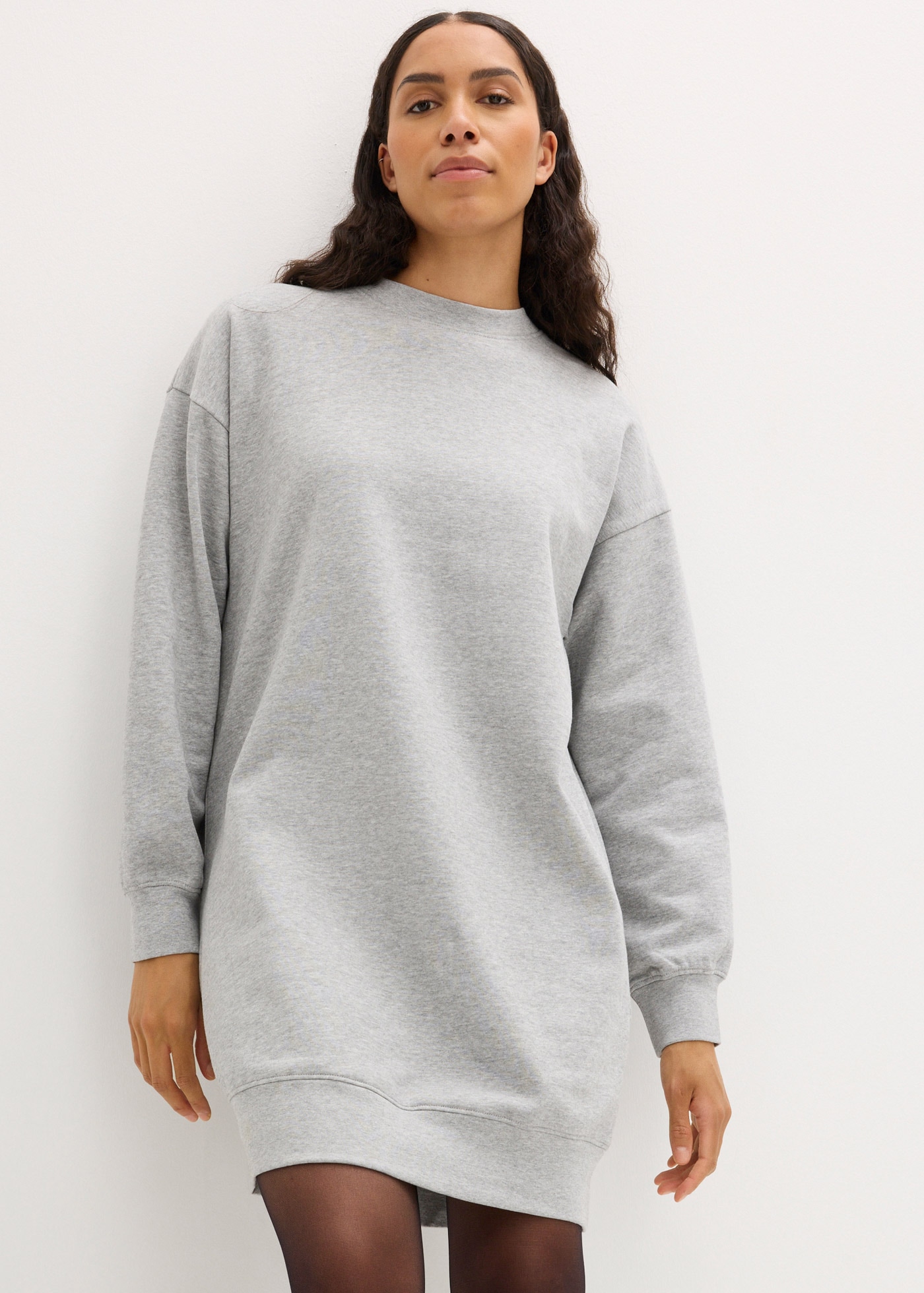 Image of bonprix Sweatkleid "Oversized Sweatkleid" Ohne Taschen für den Alltag, dickeres Material, Oversize-Passform