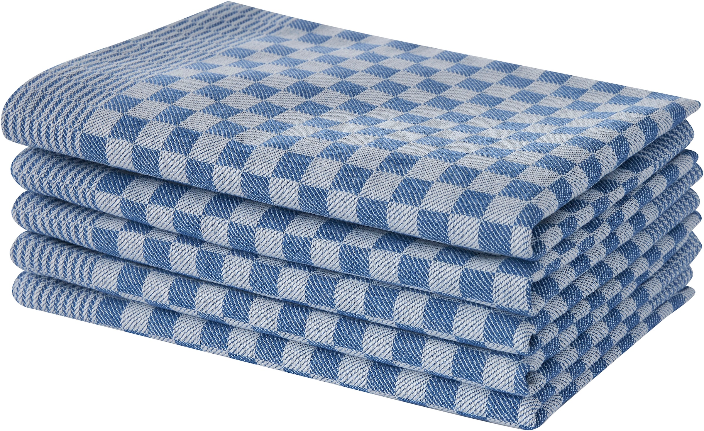 GOODproduct Geschirrtuch »Keersten« Grubentuch, 100 % Baumwolle, 5er-Set, 70 × 50 cm, Attraktives Design