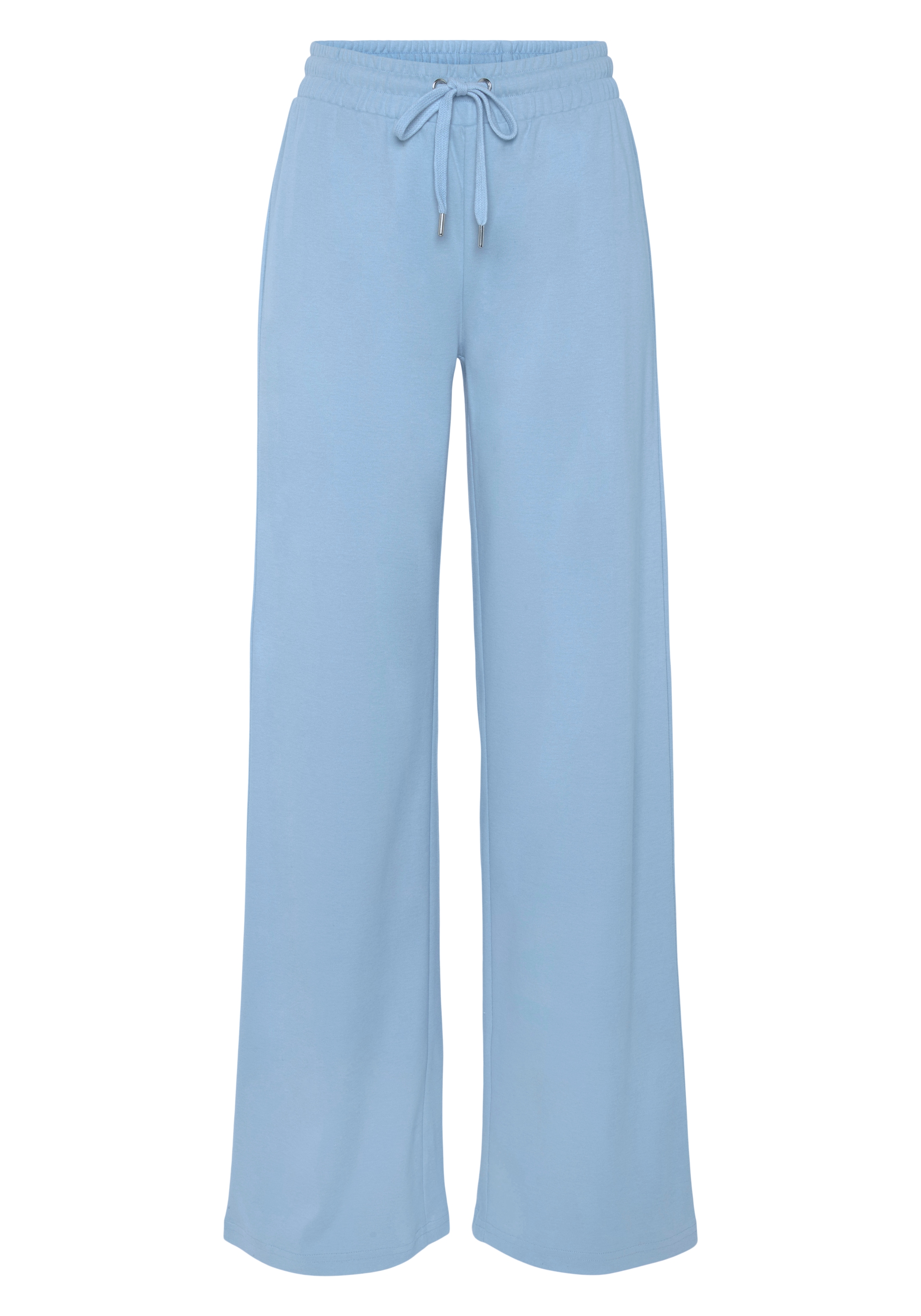 LASCANA Sweathose »-Loungehose«, mit ausgestelltem Bein, Loungewear