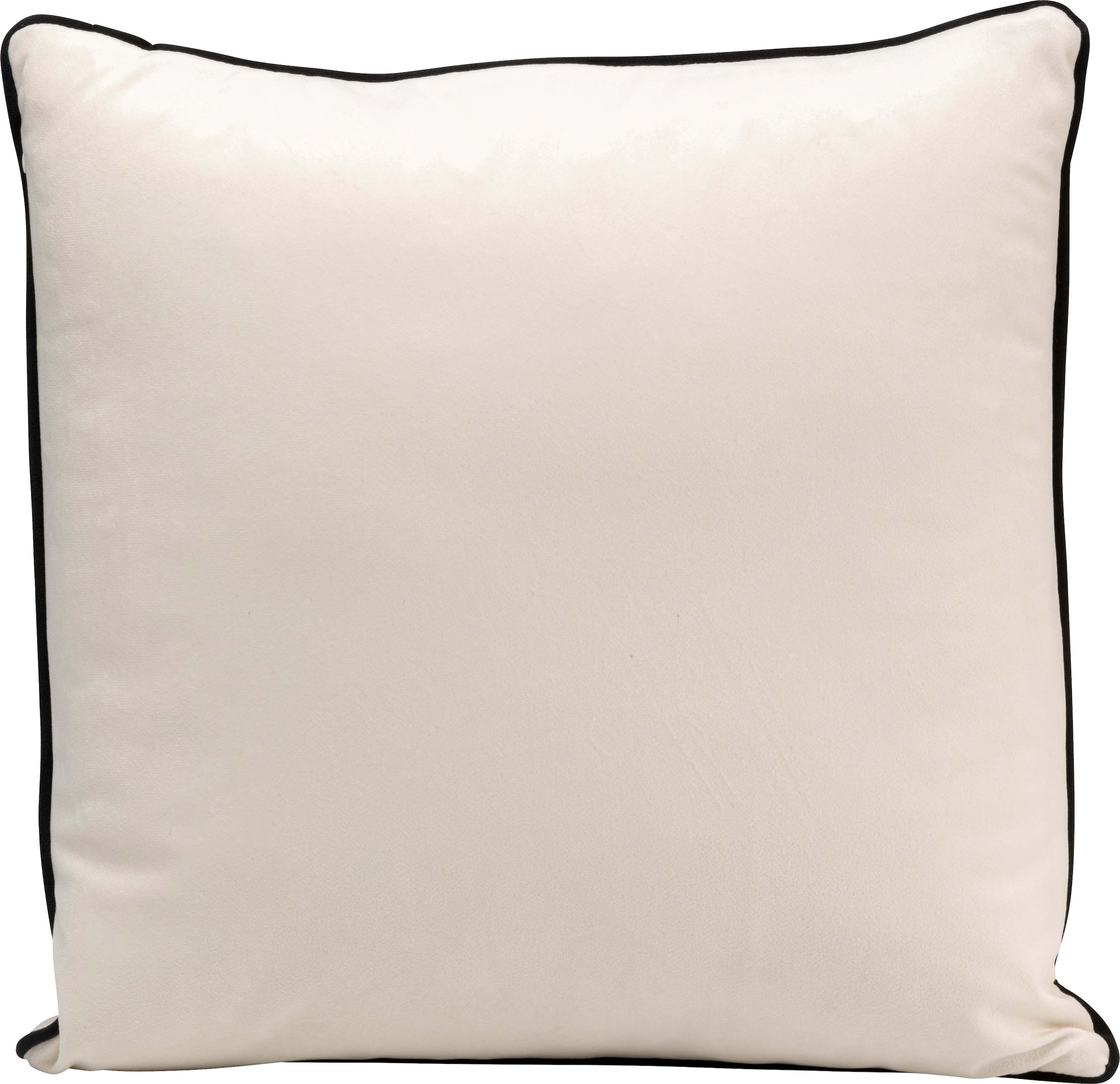 Kare Design Coussin décoratif »Geometric, Kissenhülle mit Füllung, 45x45 cm« stützt Kopf und Nacken angenehm und sorgt für erholsamen Schlaf