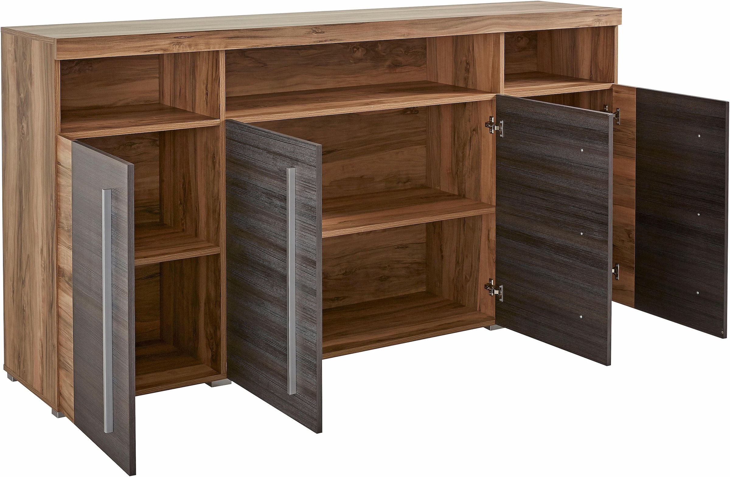 INOSIGN Sideboard »Roger,Breite 182cm, stilvolle Schrank mit 4 Türen«, Kommode mit viel Stauraum, Einlegeböden verstellbar