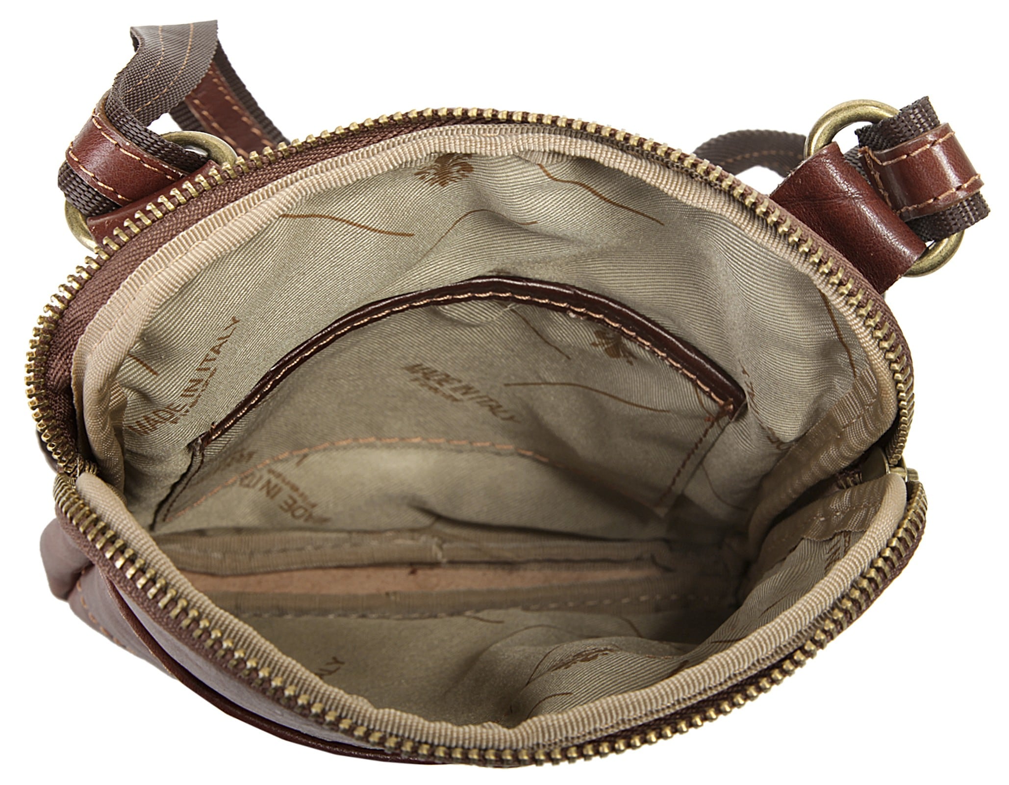 Piké Sac à bandoulière echt Leder, Made in Italy