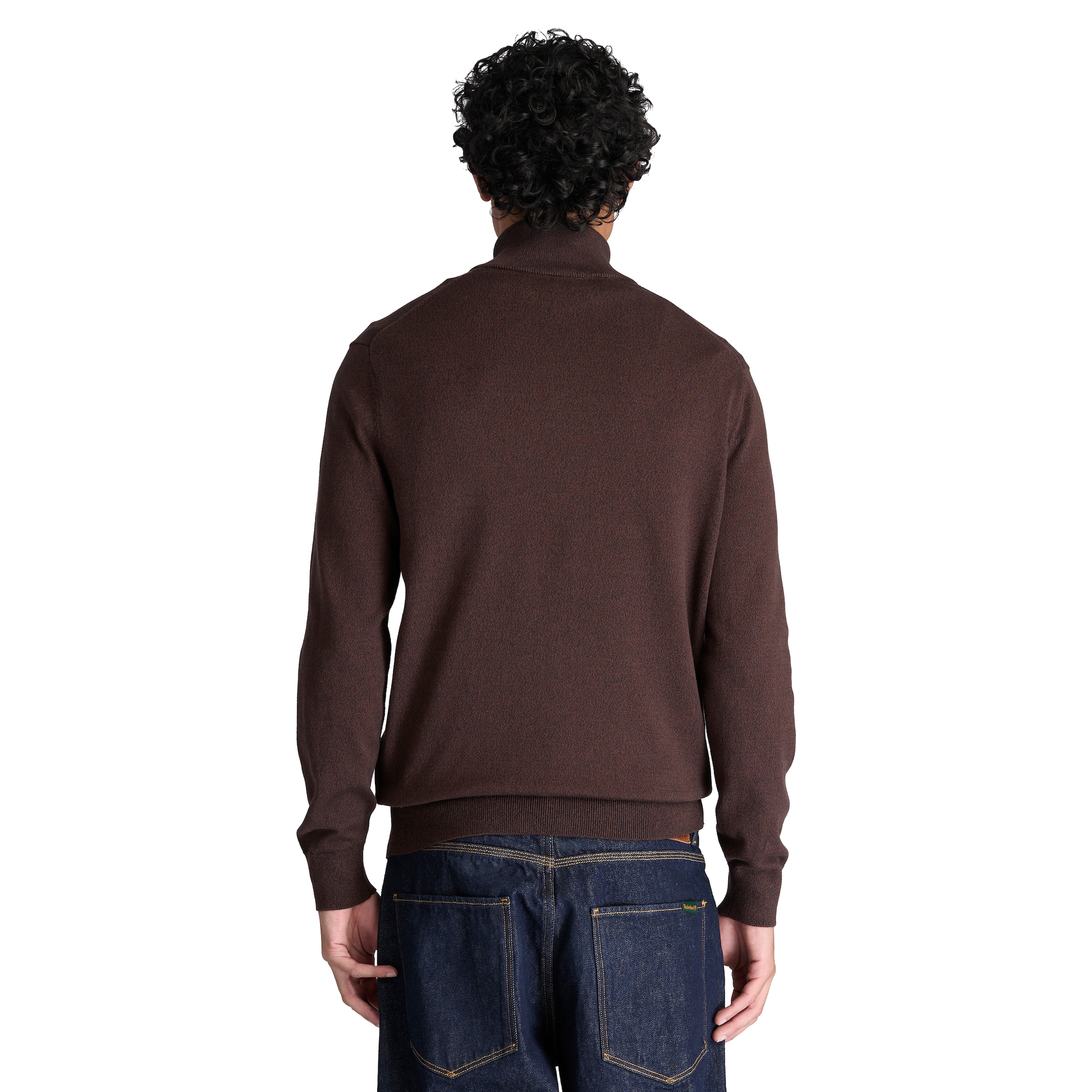 Timberland Sweatshirt »WILLIAMS RIVER - Cotton 1/4 Zip Swe«, mit 1/4-Zip-Verschluss, aus Baumwolle, auch in grossen Grössen
