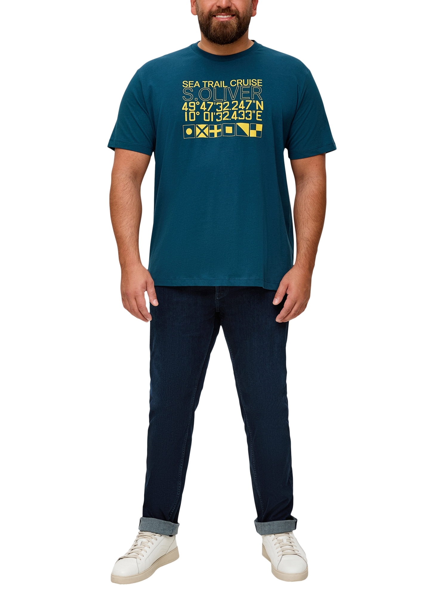 s.Oliver Men Big Sizes Jeans à 5 poches mit Stretch, Grosse Grössen