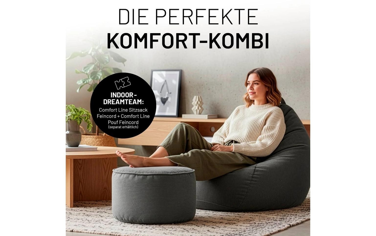 Lumaland Pouf »185 l Comfort«