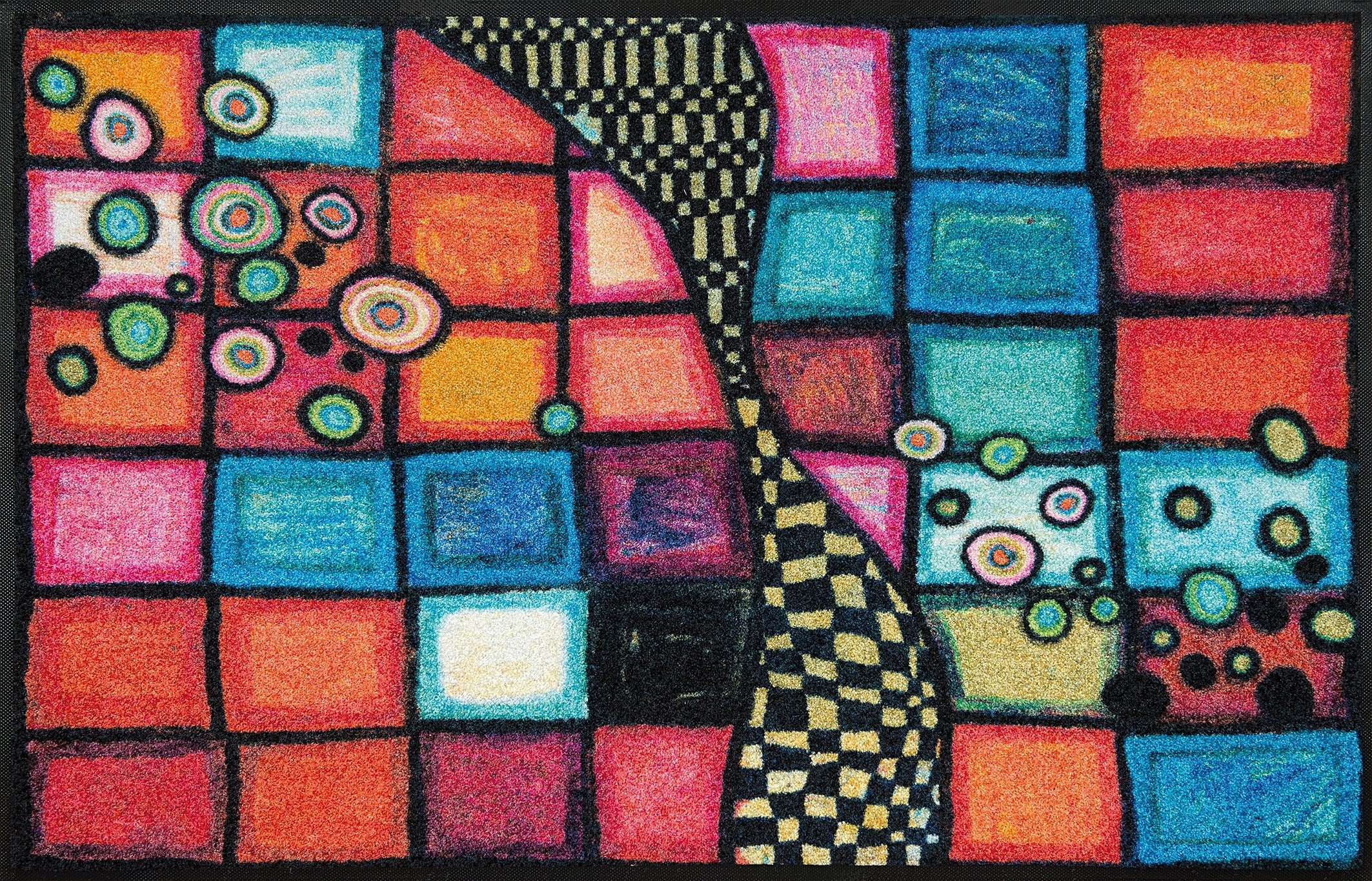 Image of wash+dry by Kleen-Tex Läufer "Tiger Tundra" rechteckig 7 mm Höhe Schmutzfangläufer, rutschhemmend, In- und Outdoor geeignet, waschbar