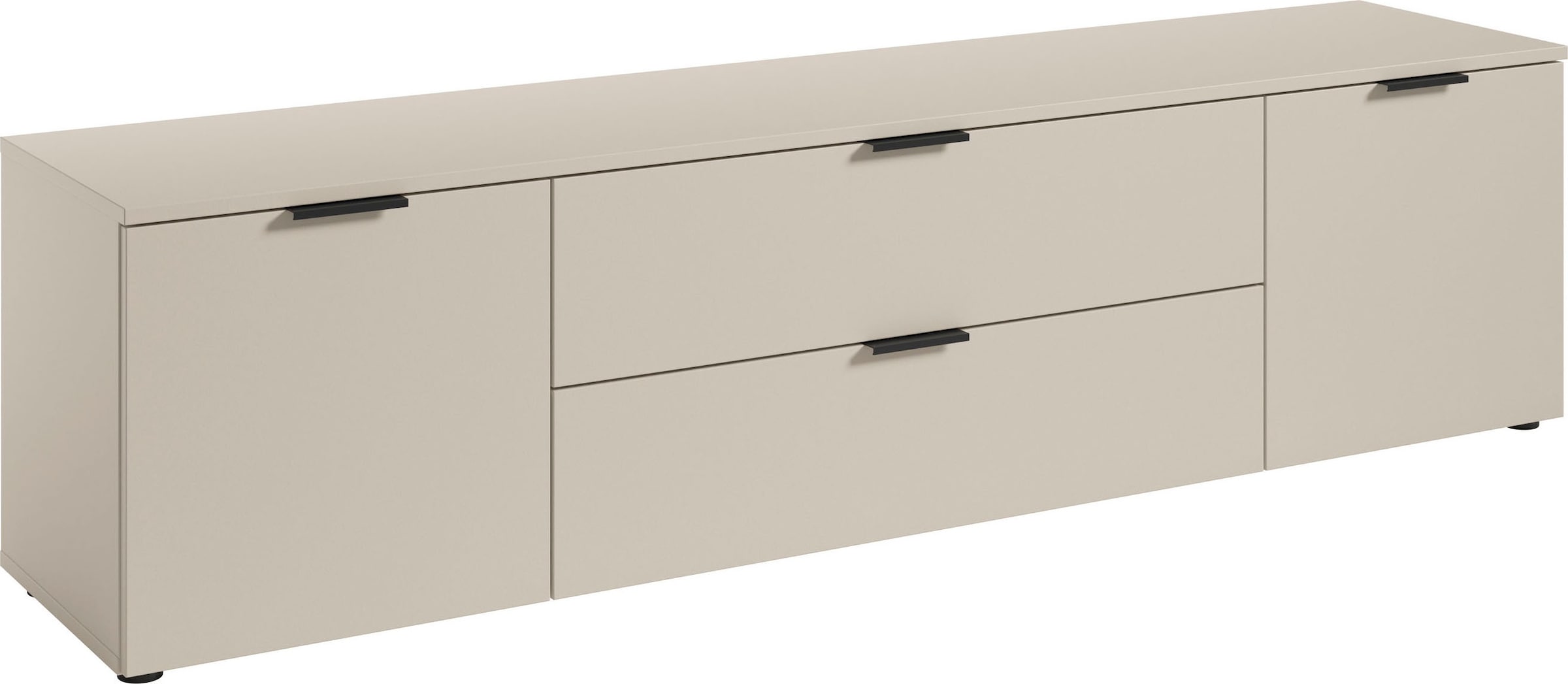 Image of HBZ Lowboard "Linz TV-Unterschrank, BxHxT 180x47x40cm" 1 Stk. tlg. Breite 180cm,Lip-Griff, Melaminbeschichtung