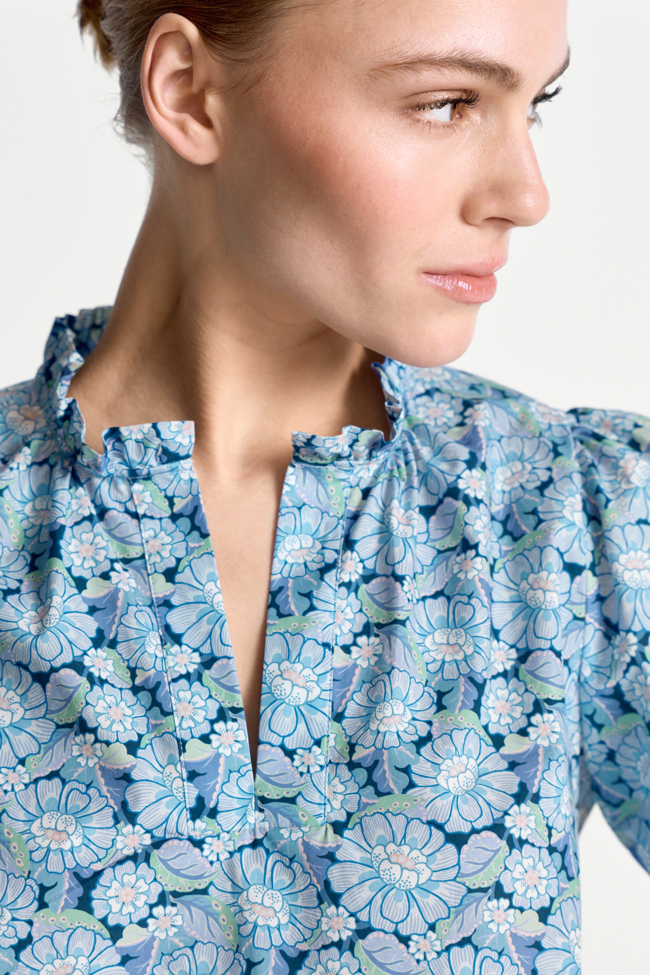 Image of RICHROYAL Blusentop im Liberty-Blumendruck