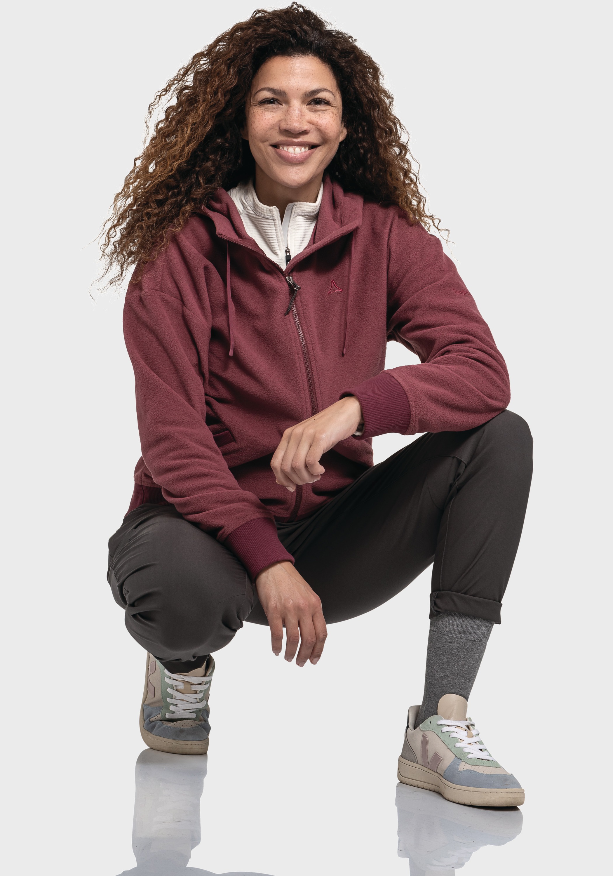 Schöffel Fleecejacke »Urban Fleece Jk Style Leveche WMS«, mit Kapuze