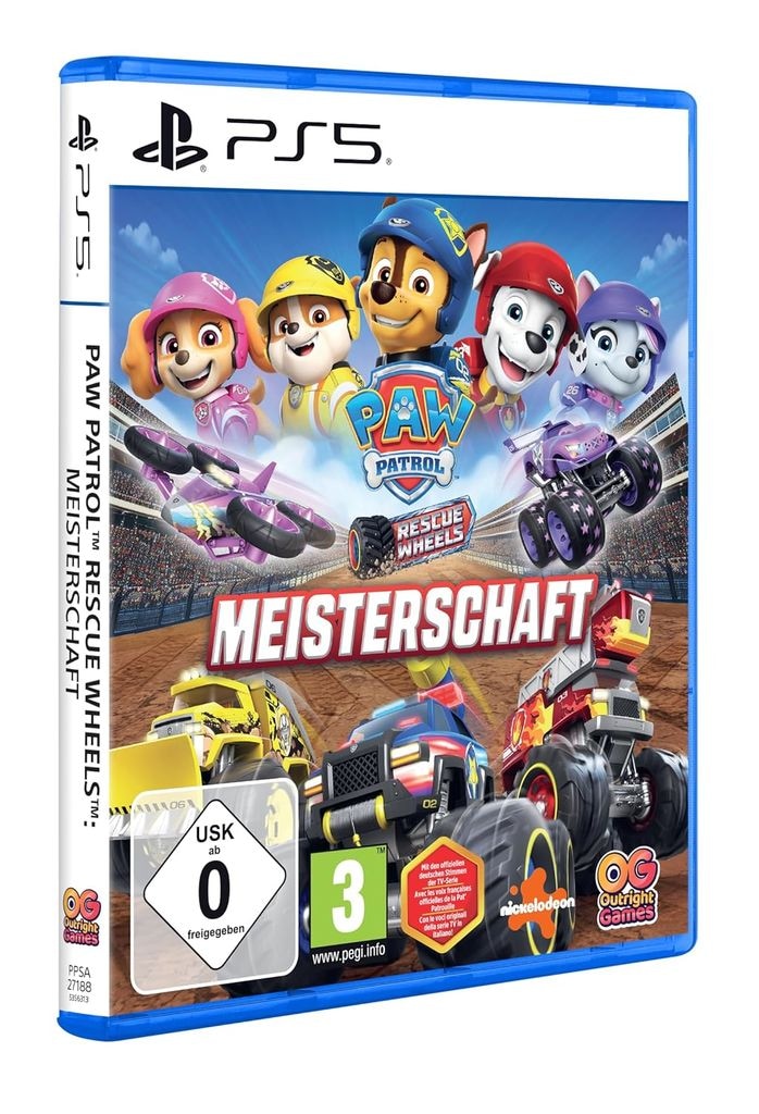 Outright Games Logiciel de jeu »PAW Patrol Rescue Wheels: Meisterschaft« PlayStation 5