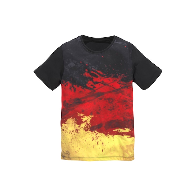 KIDSWORLD T-Shirt »Fanshirt - Deutschland«, im leuchtenden Fotodruck  versandkostenfrei auf