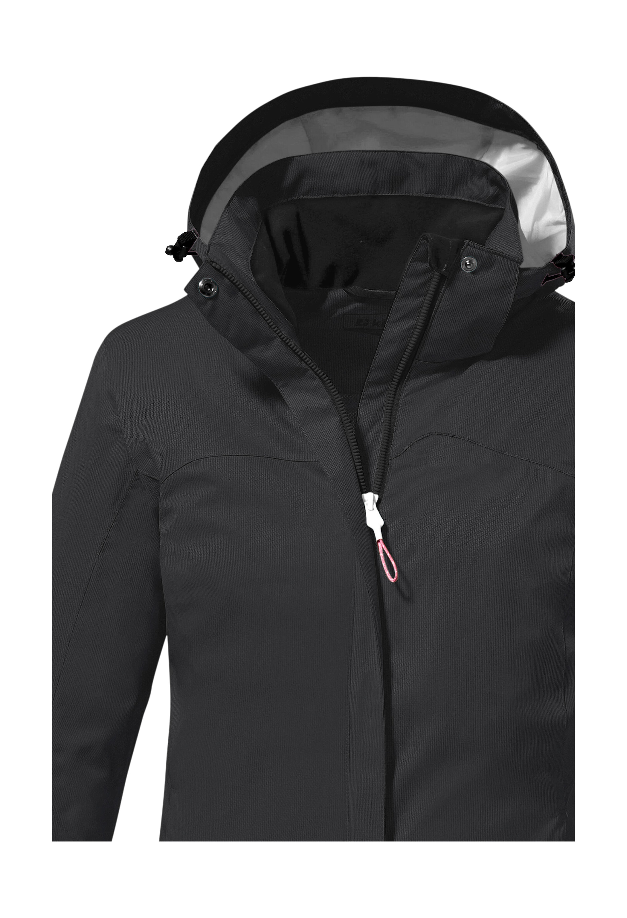 Killtec Outdoorjacke »KOS 133 WMN JCKT«, Wasser- und winddichte Damenjacke mit abnehmbarer Kapuze, PFAS-frei
