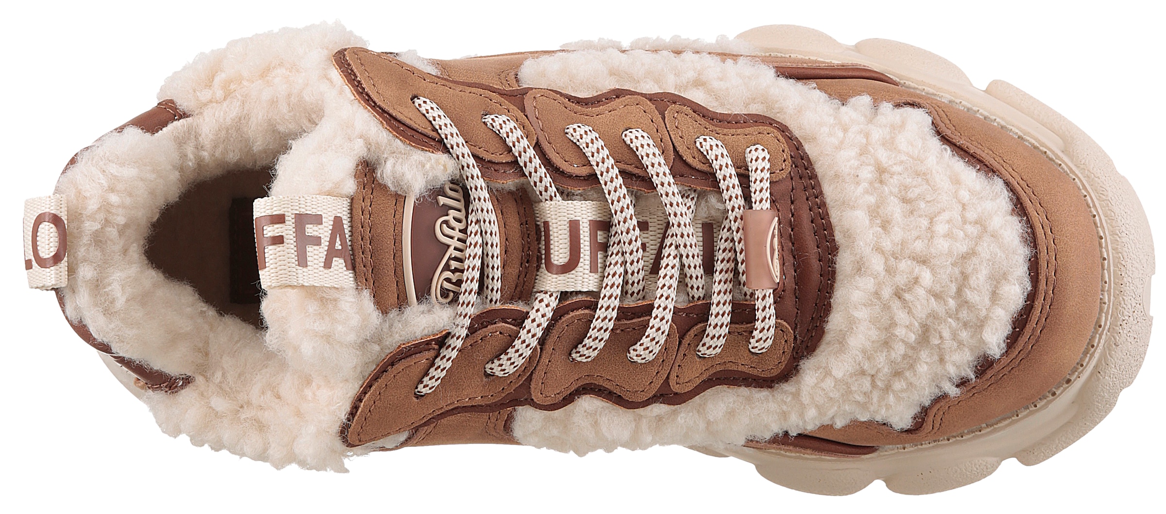 Buffalo Baskets à plateforme »CLD CHAI WARM«  sneakers montantes, bottines à lacets, bottes d'hiver avec mousse à mémoire de forme