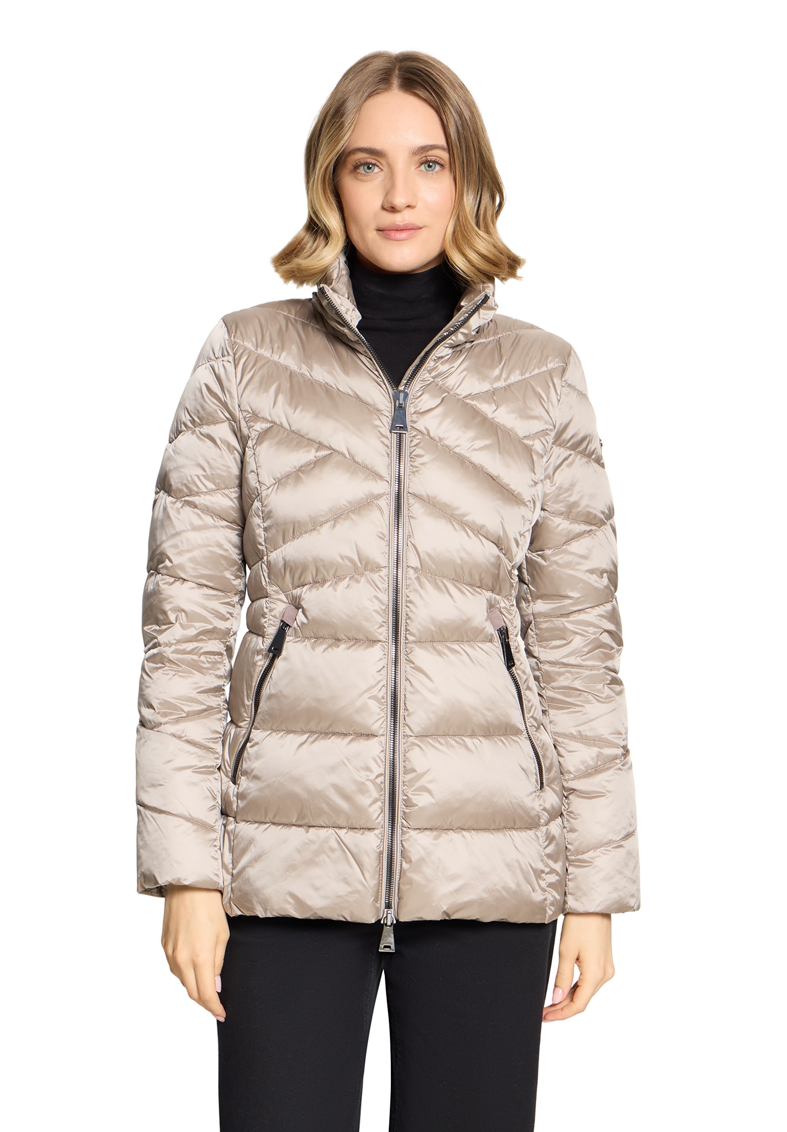 Image of Gil Bret Steppjacke mit Kapuze Winterjacke mit abnehmbarer Kapuze