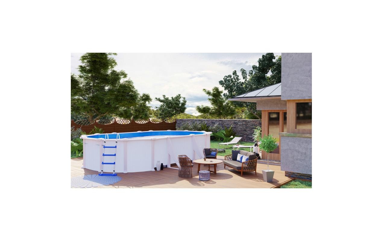 Gre Piscine ovale »KIT Dream Fidji, 610 x 375 x 120 cm«