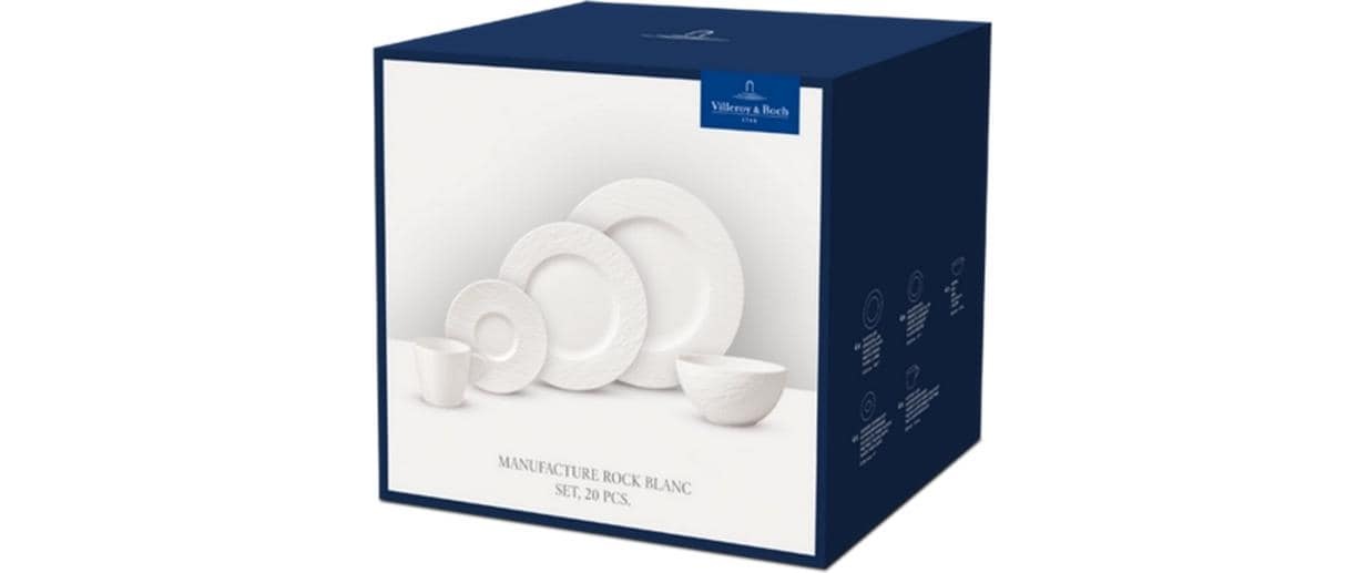 Image of Villeroy & Boch Kombiservice "Manufacture Rock 20-teilig"