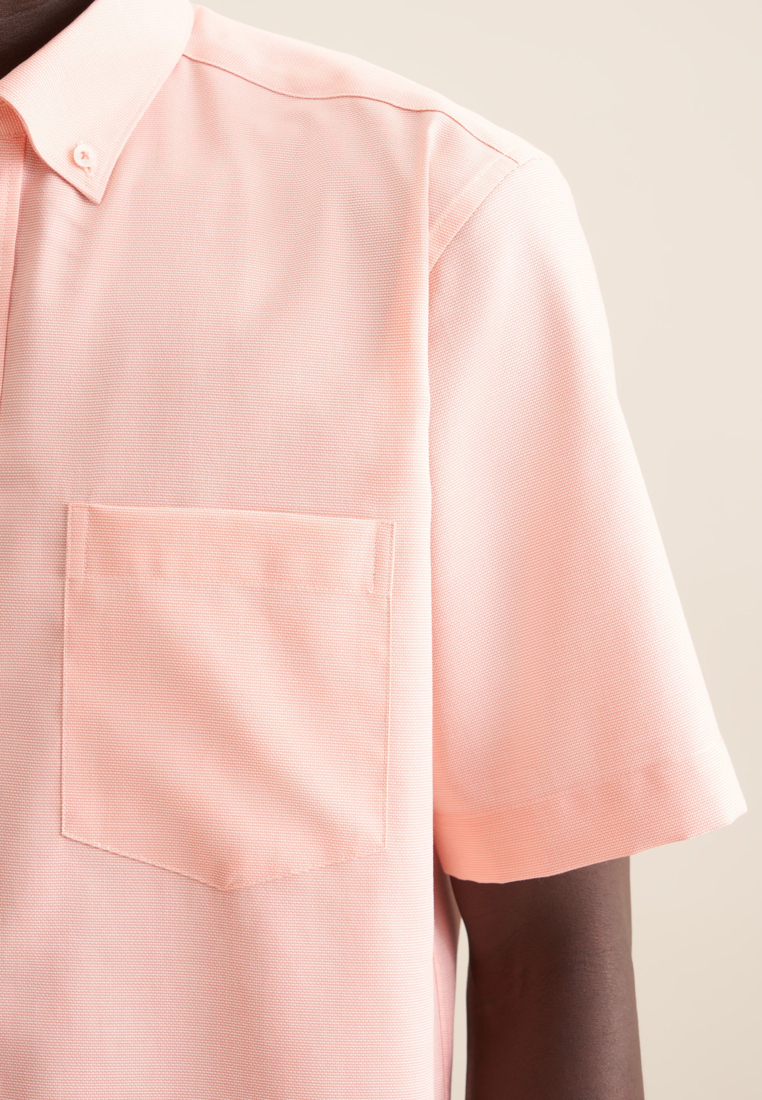 seidensticker Businesshemd »Regular« Regular 1/2 Button-Down-Kragen Struktur