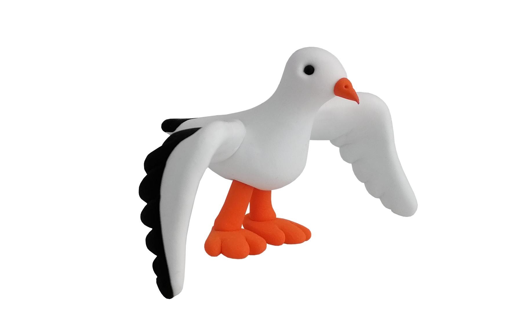 Knete »Jumping Clay Glaciers Series Set Pinguine«