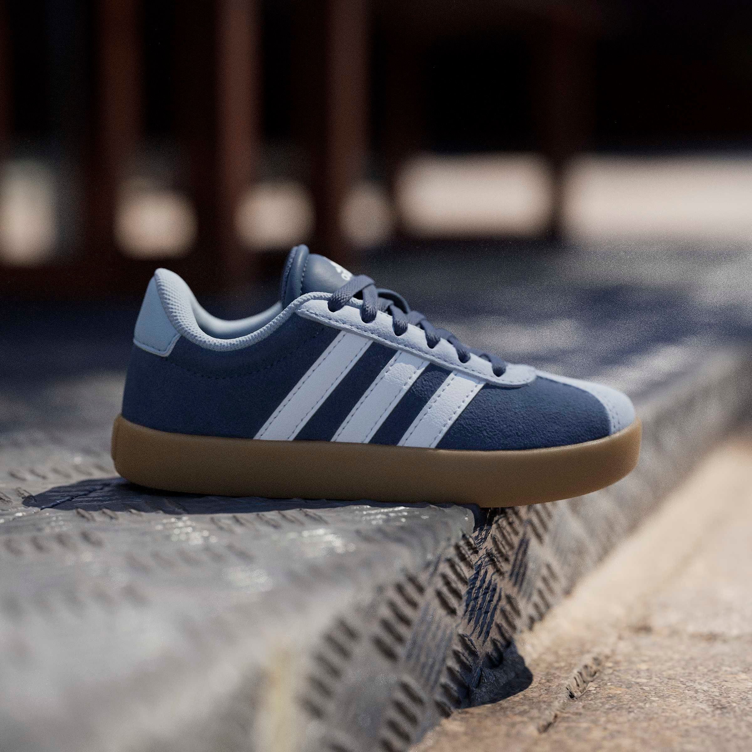 adidas Sportswear Sneaker »VL COURT 3.0 KIDS«, inspiriert vom Design des adidas samba