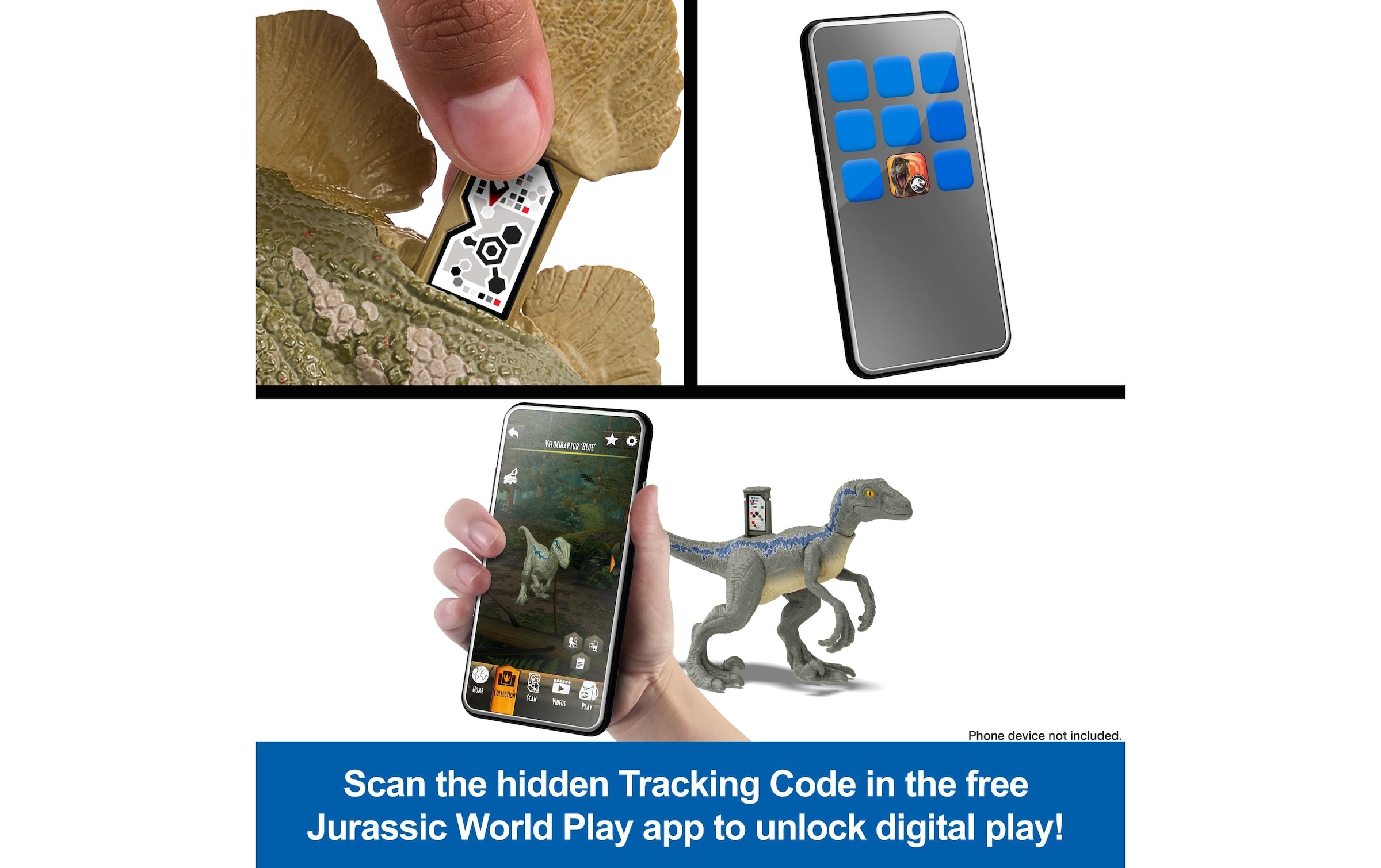 Mattel® Spielfigur »Jurassic World Therizinosaurus«