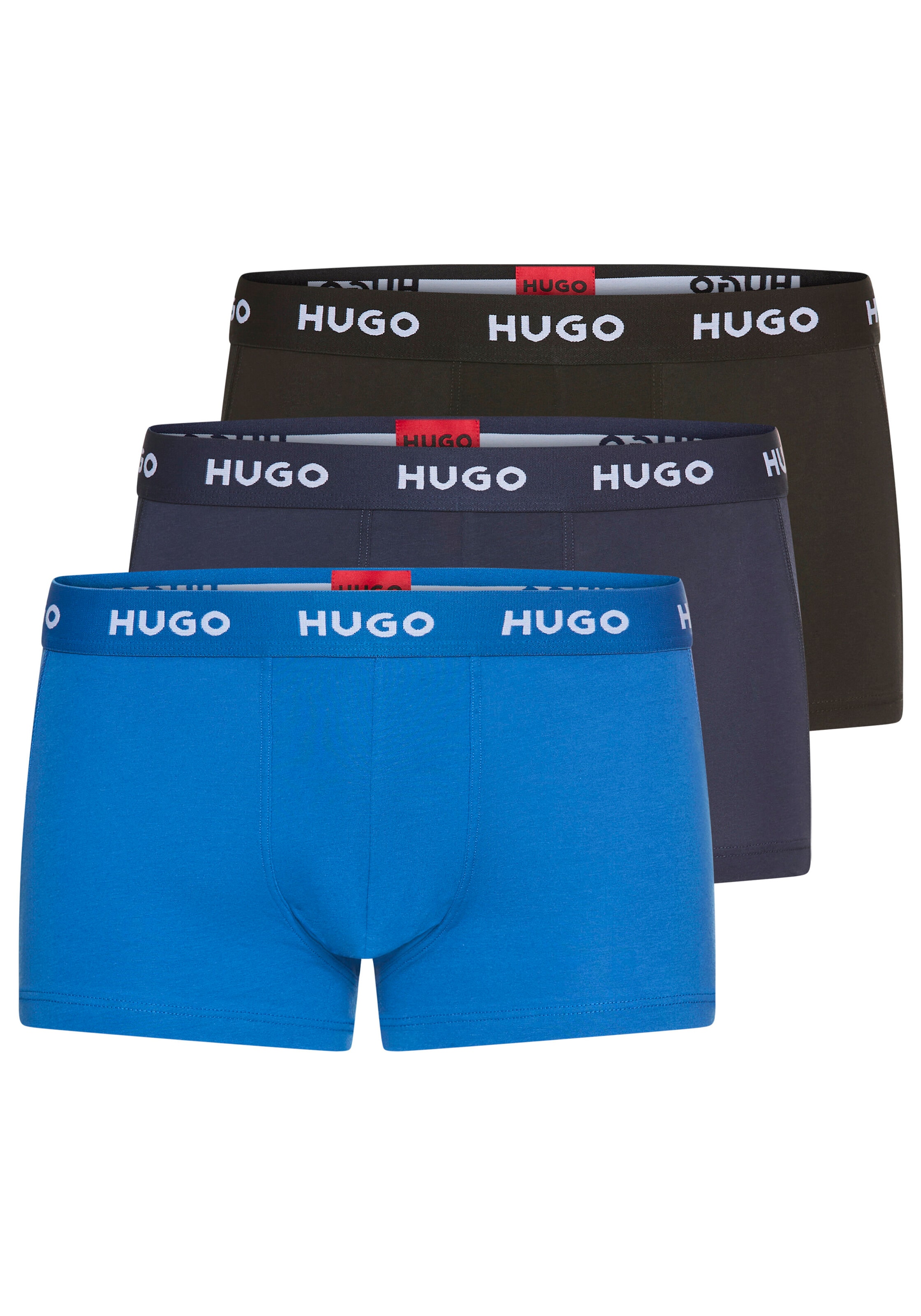 HUGO Underwear Trunk »TRUNK TRIPLET PACK« Packung, 3 Stk. mit Logoschriftzug auf dem Bund