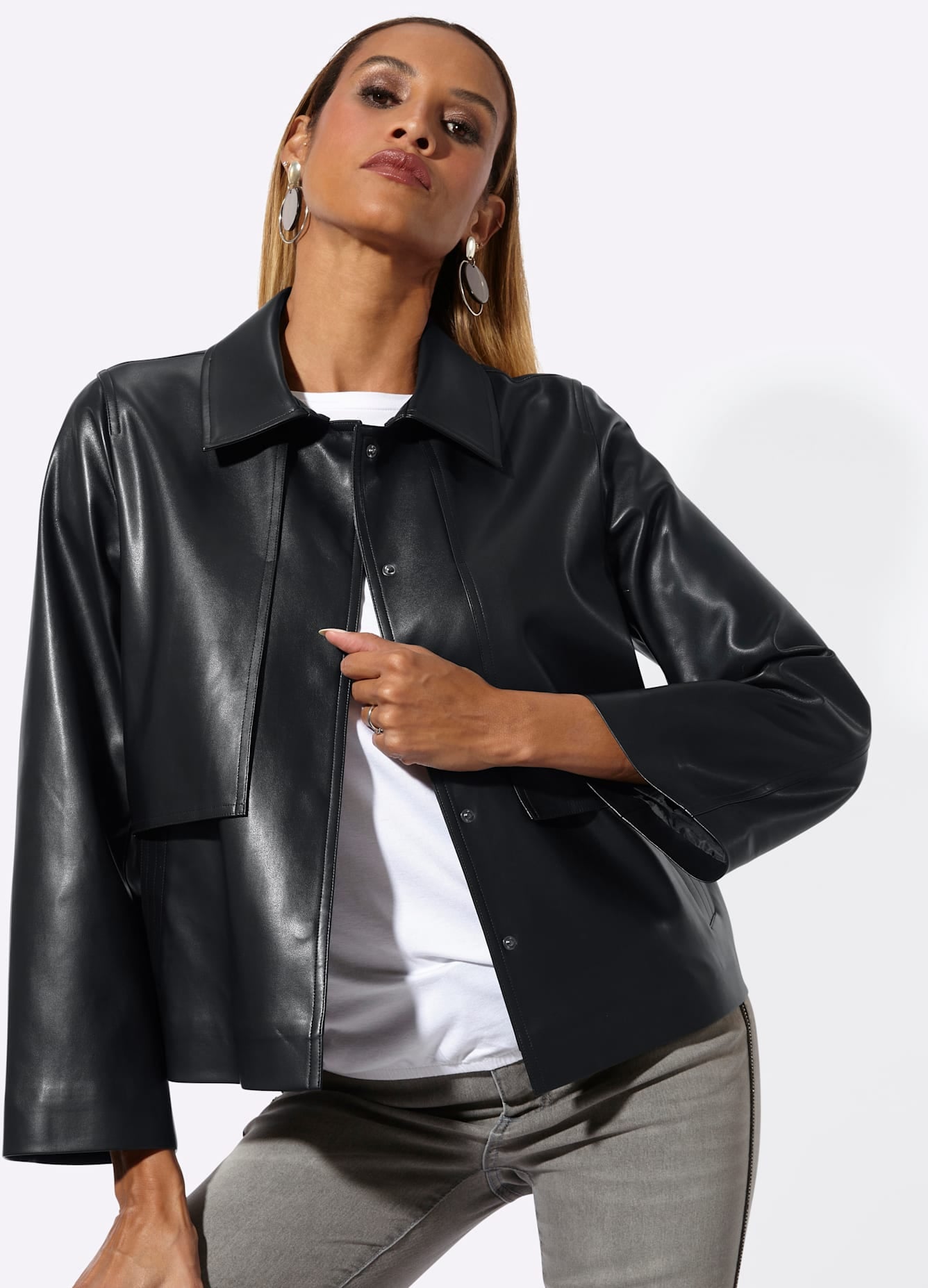 creation L Shirtjacke »Indoor-Jacke« 1