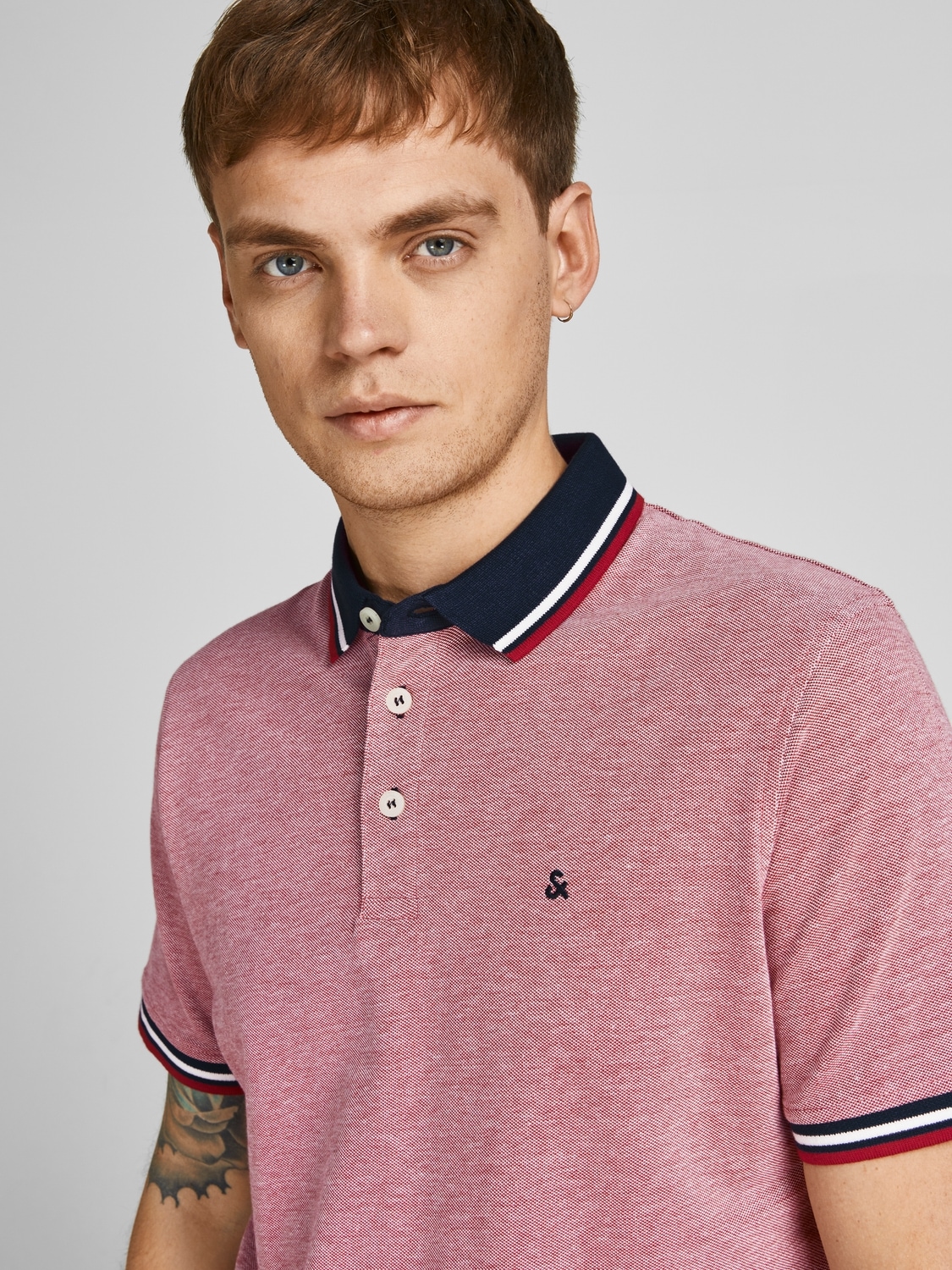 Jack & Jones Poloshirt »JJEPAULOS POLO SS 2PK MP NOOS«, (Packung, 2 tlg., 2er-Pack)