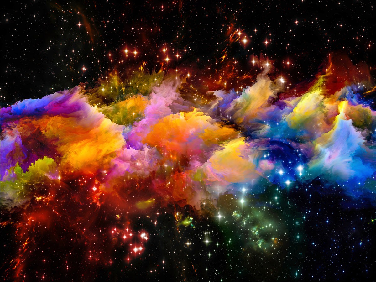 Image of Papermoon Fototapete »Graphic Univers«, Vliestapete, hochwertiger Digitaldruck, inklusive Kleister bei Ackermann Versand Schweiz