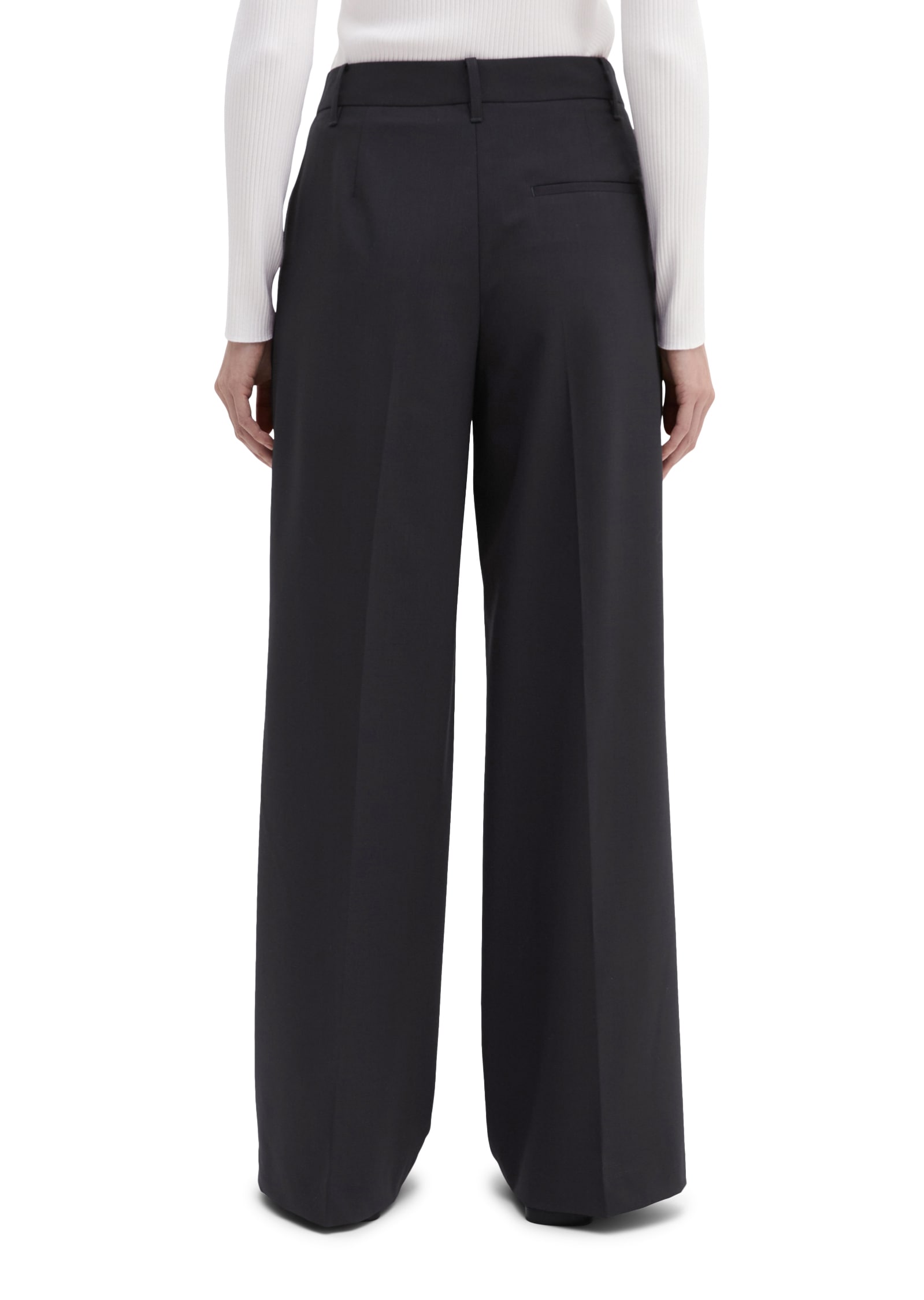 Marc O'Polo Pantalon de costume »DFB Travel Collection«  aus Wool-Stretch, normale Leibhöhe